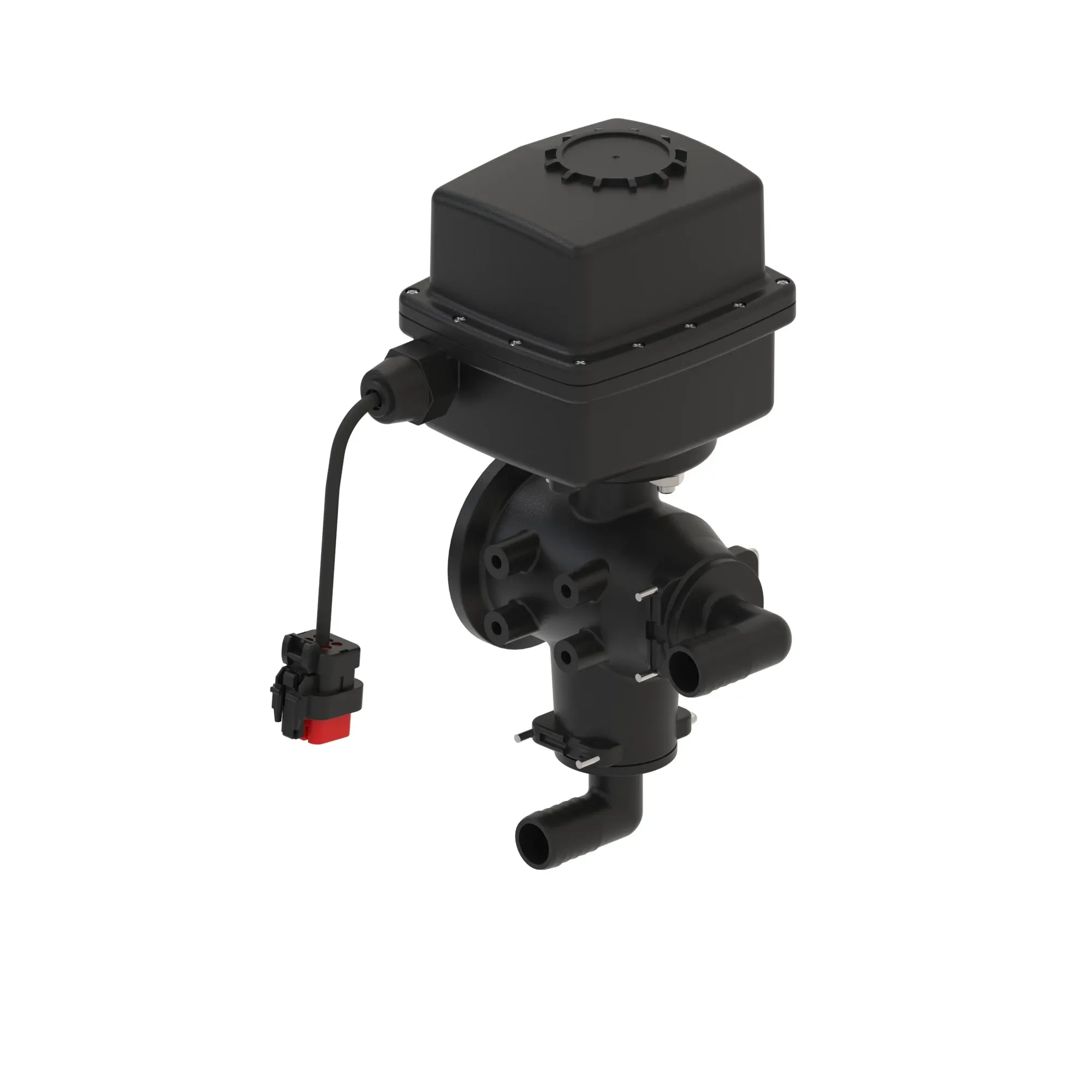 John Deere 3-Way, 1 Inch Flange Electric Valve - WZW15296