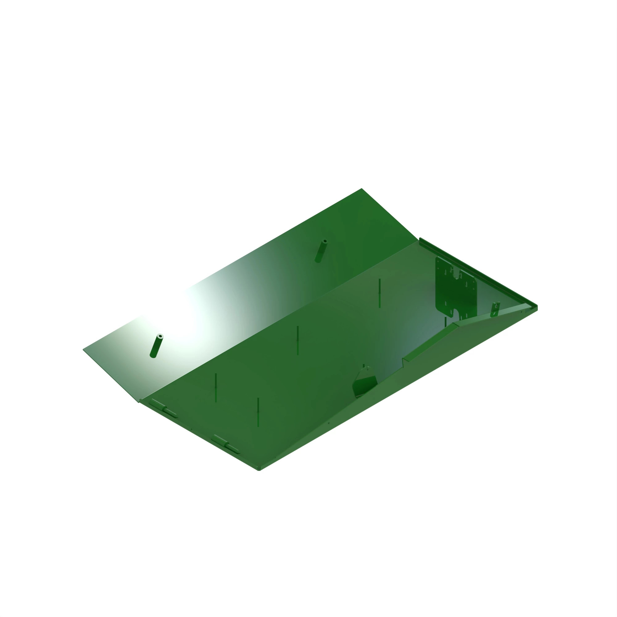 John Deere Front Engine Side Shield Door, Right Side - AT348534