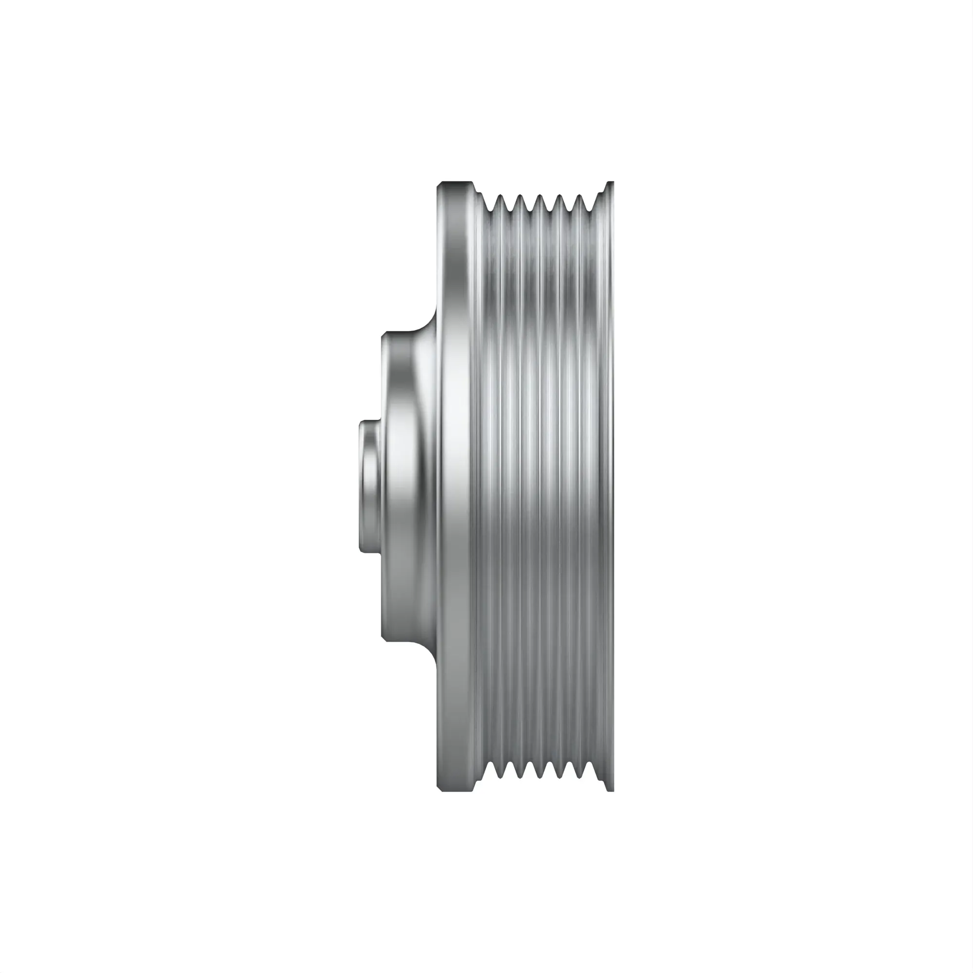 WATER PUMP, RIBBED BELT