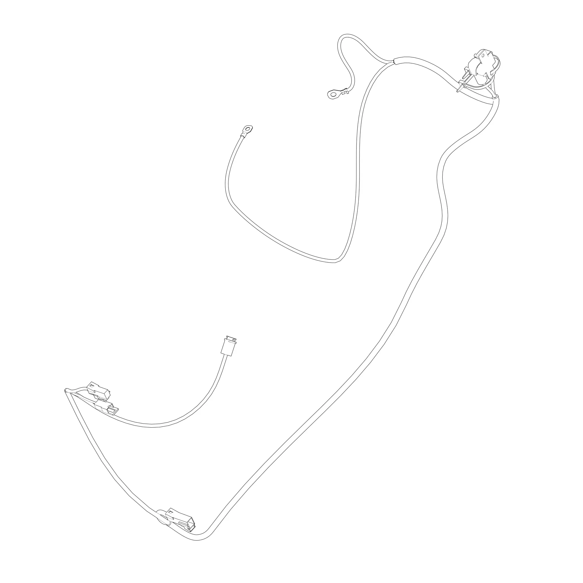 John Deere EPAS Wiring Harness - AM141162