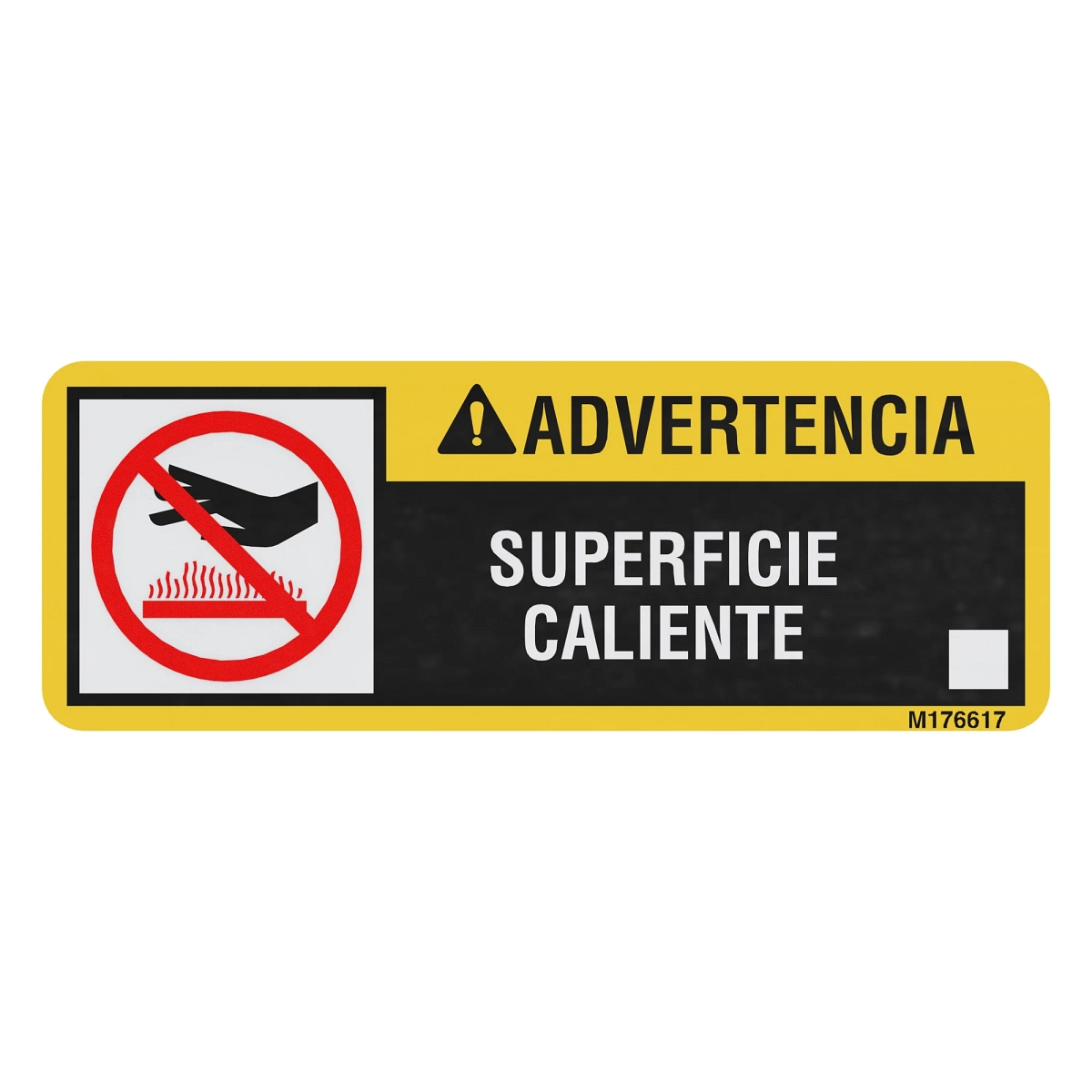 Safety Sign, Hot Surfa
