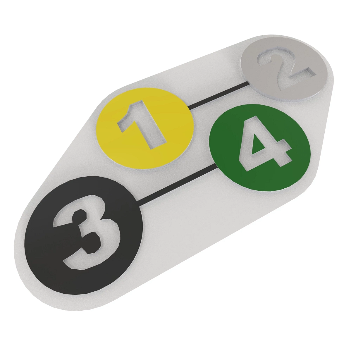 Decal, Scv Coupler Identification
