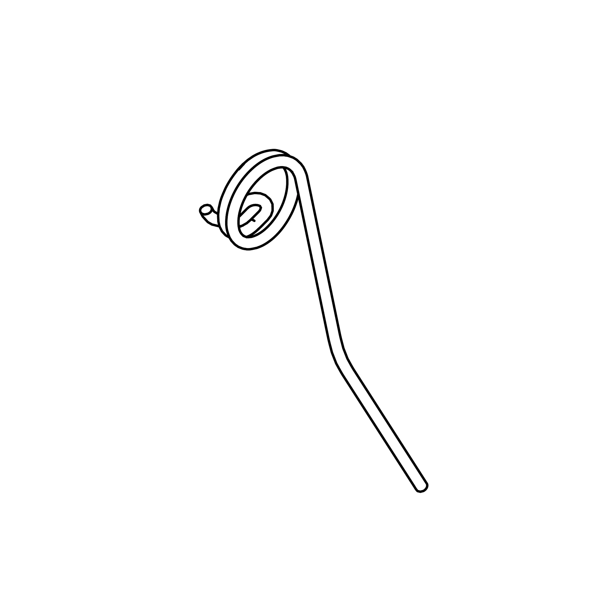 John Deere Left Side Pick-Up Reel Spring Tooth - FH318350