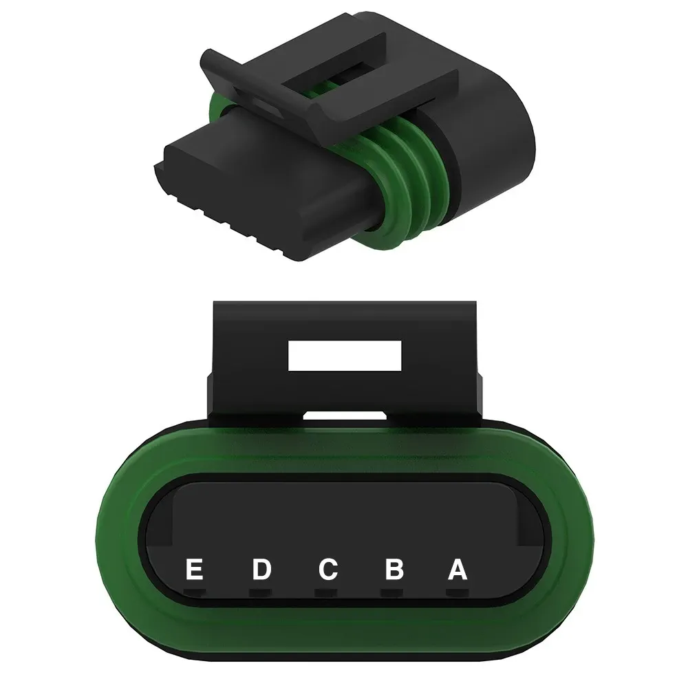 John Deere Black External Electrical Connector Housing - 57M10621