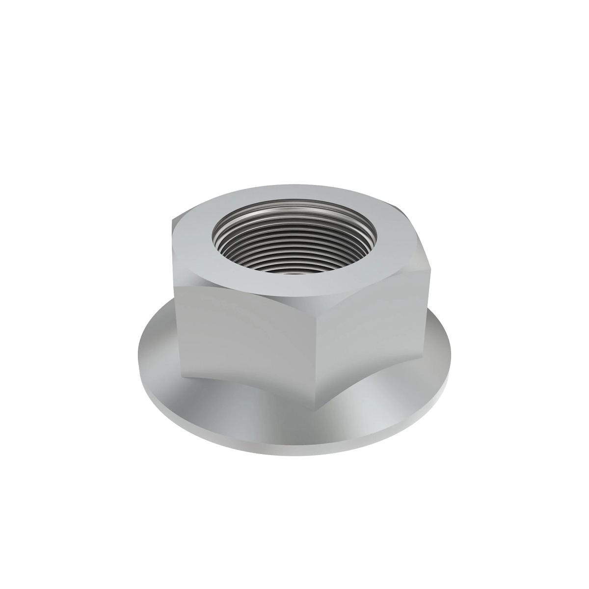 John Deere Hexagonal Flange Nut, 1/2" - E69392