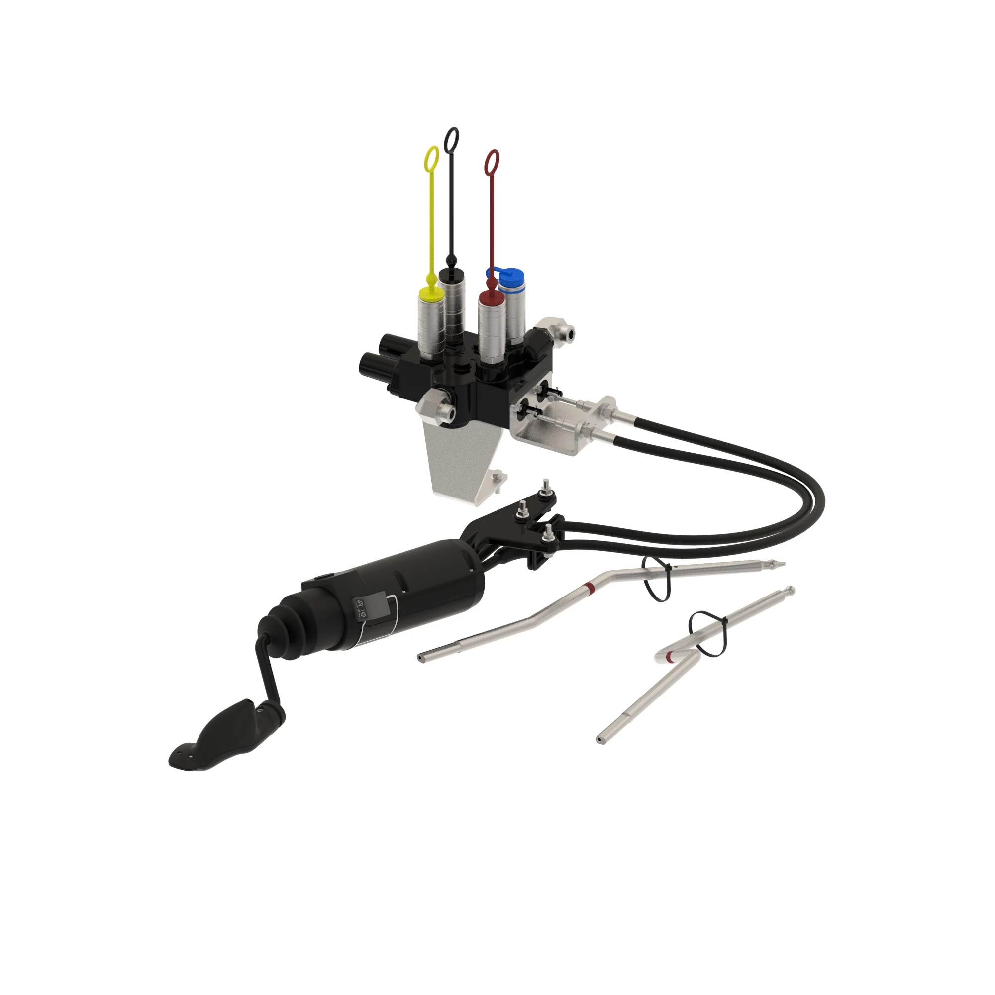 John Deere Mid-Mount Selective Control Valve (SCV) and Multi-Function Lever Kit - BSJ10270