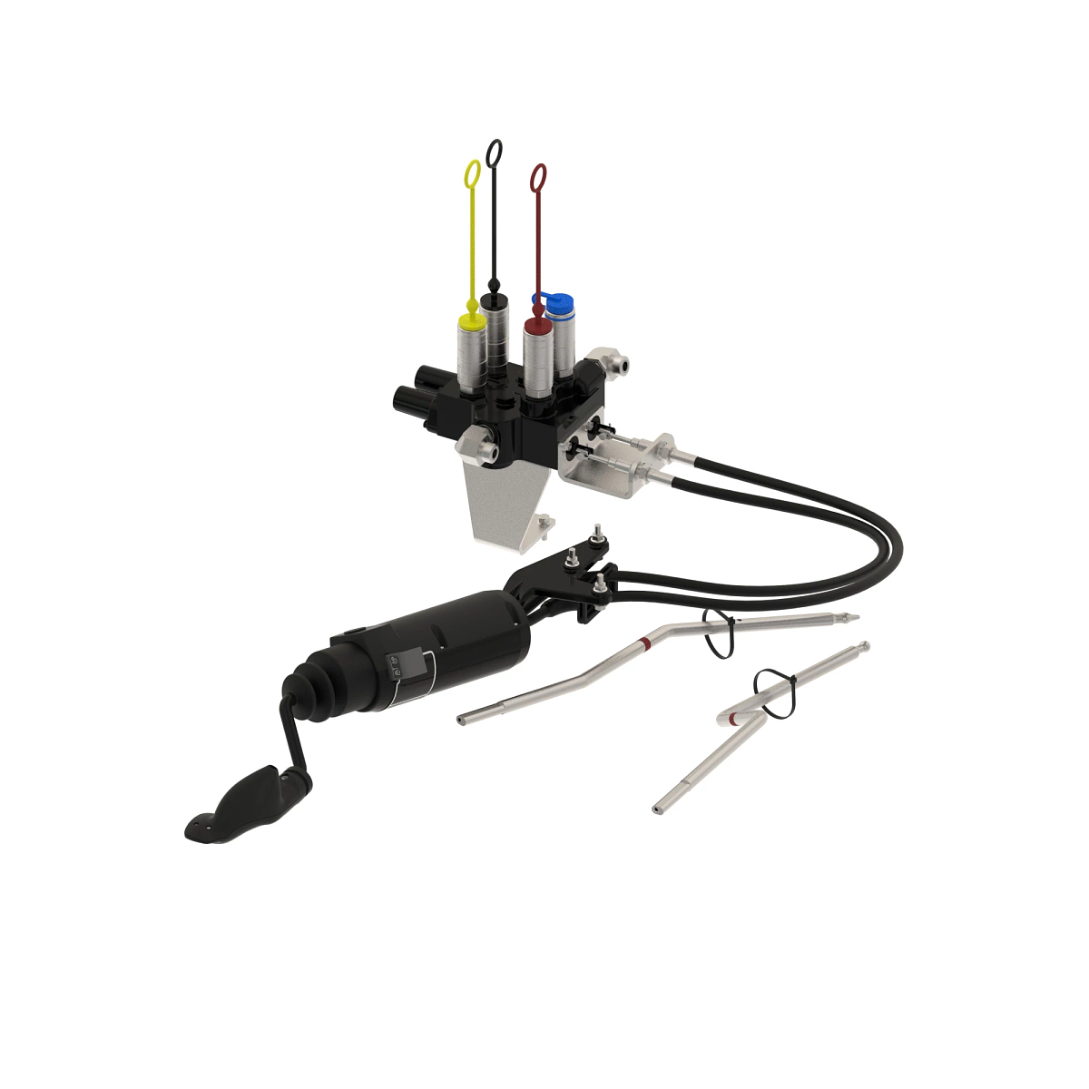 John Deere Mid-Mount Selective Control Valve (SCV) and Multi-Function Lever Kit - BSJ10270