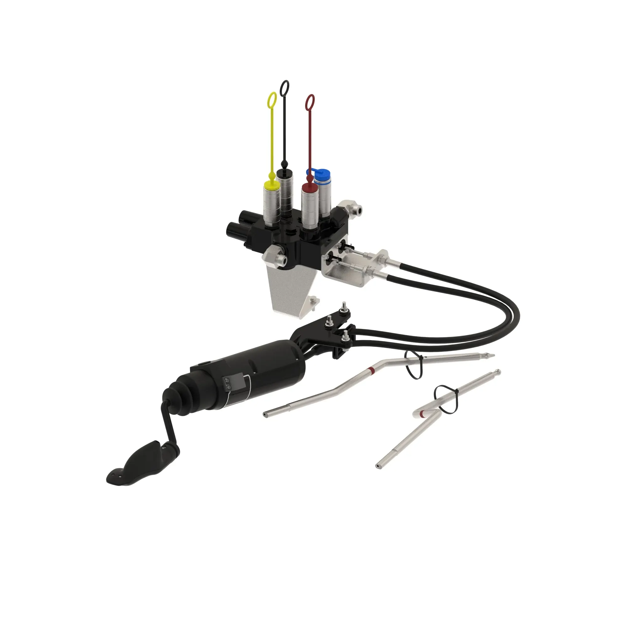 John Deere Mid-Mount Selective Control Valve (SCV) and Multi-Function Lever Kit - BSJ10270