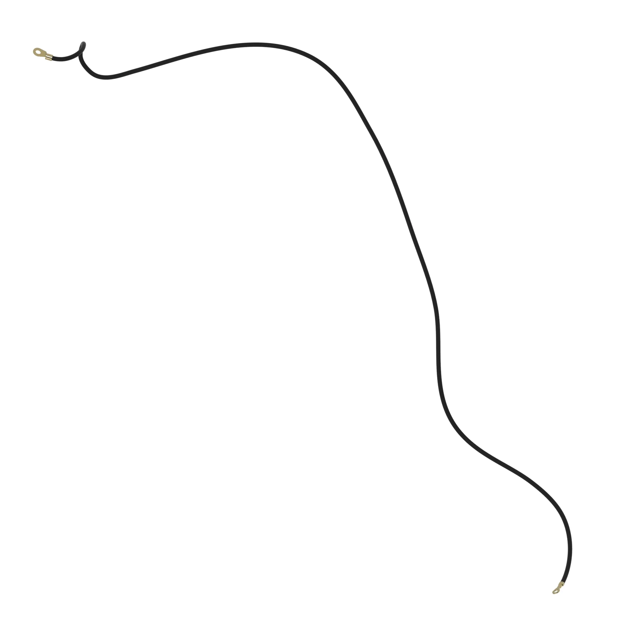John Deere Red Winch Cable - AM137095