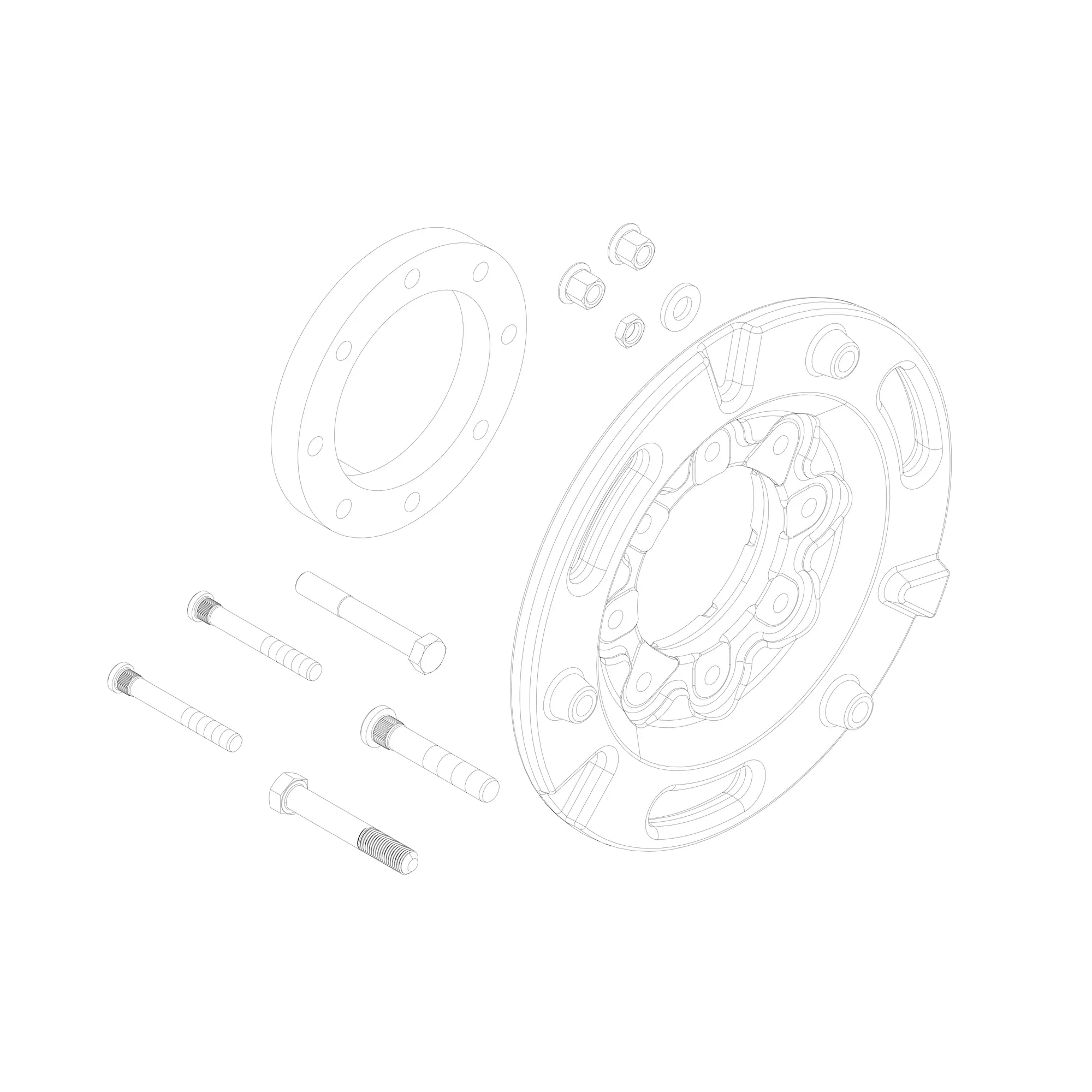 John Deere Rear Wheel Weight Adapter - BL15909