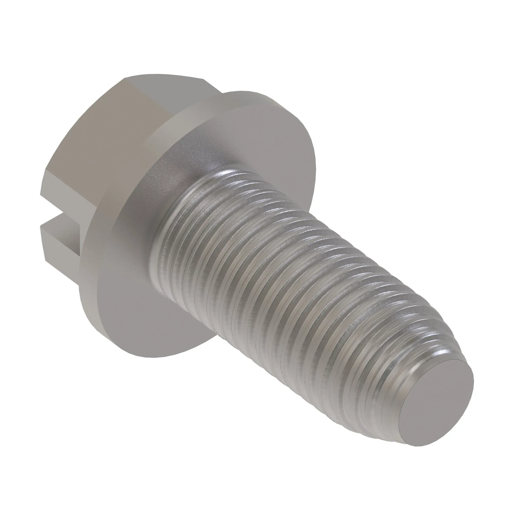 Screw, Slftpg, Spd Thd, Sltd H Wshr