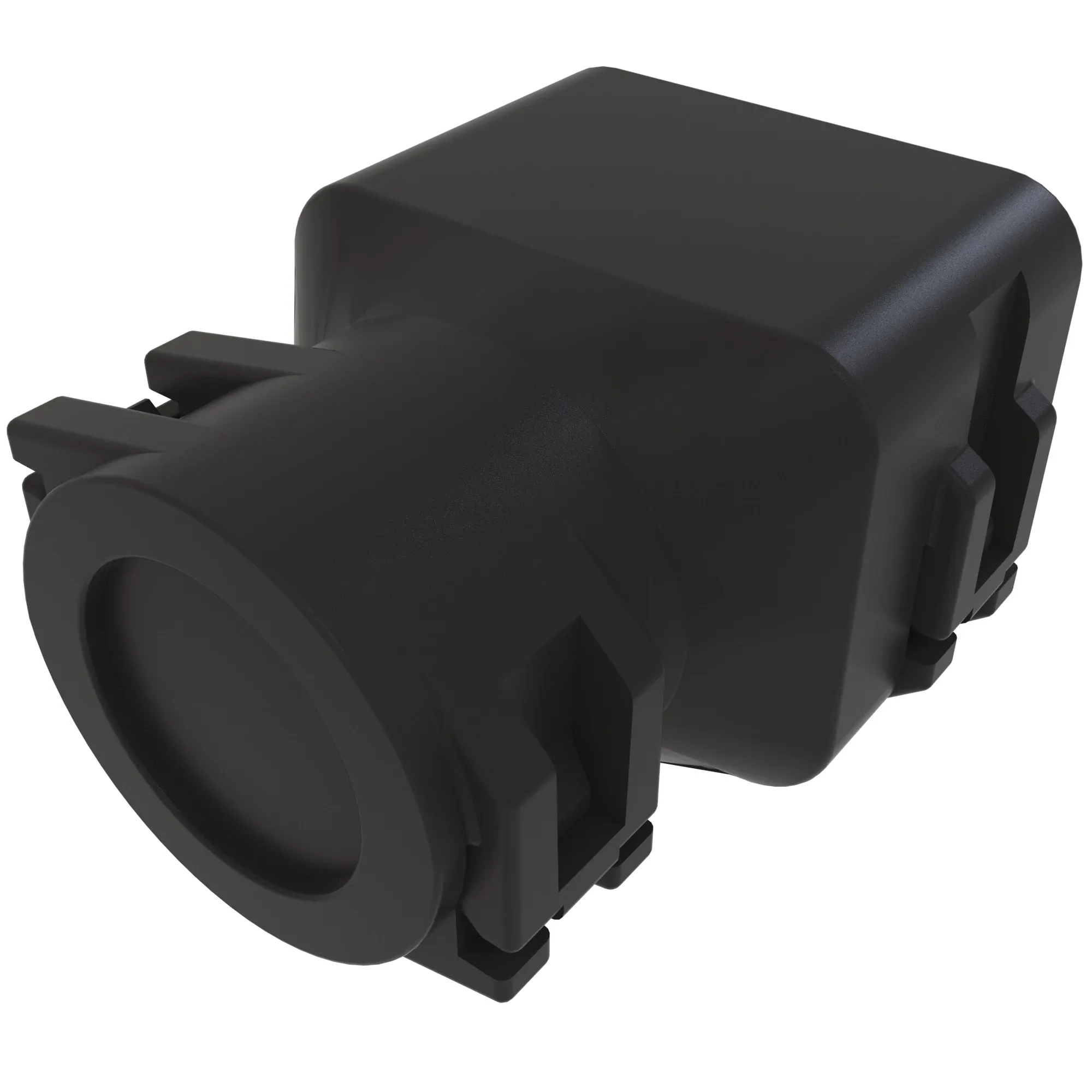 ACCY TYCO AS16 BACKSHELL BLK PLSTC