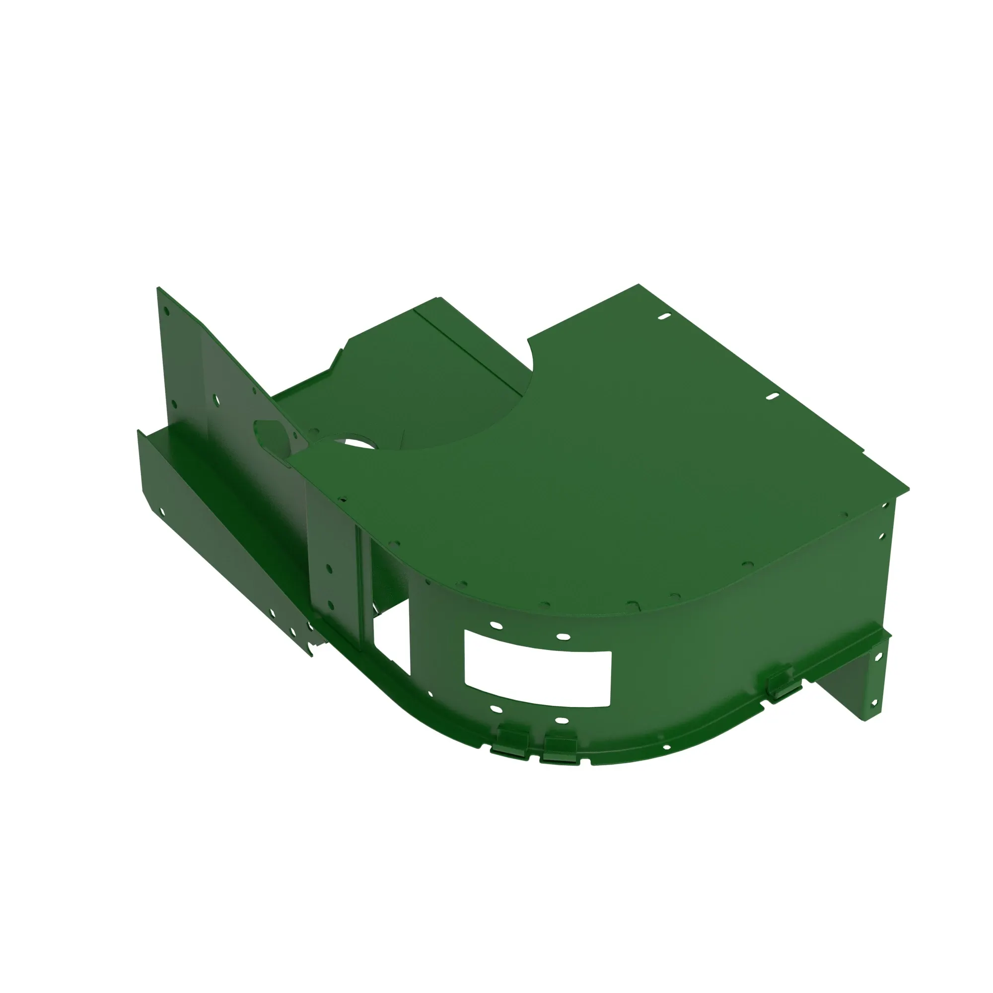 John Deere Upper Clean Grain Loading Auger Housing Housing - AXE25923