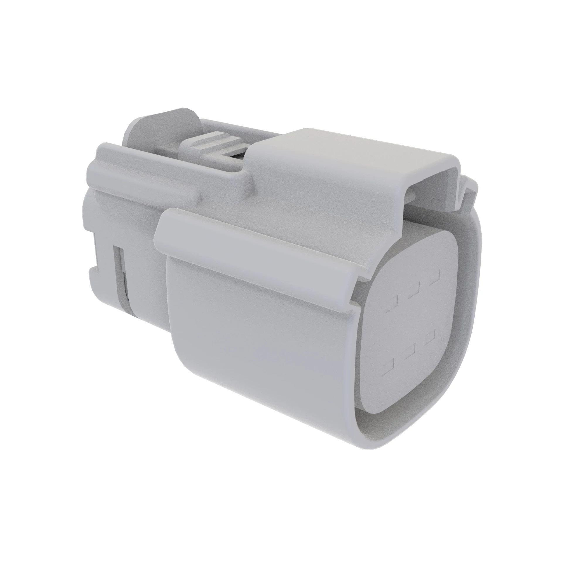 CONN MOLEX MX150 6W FS LTGRY PLYSTR