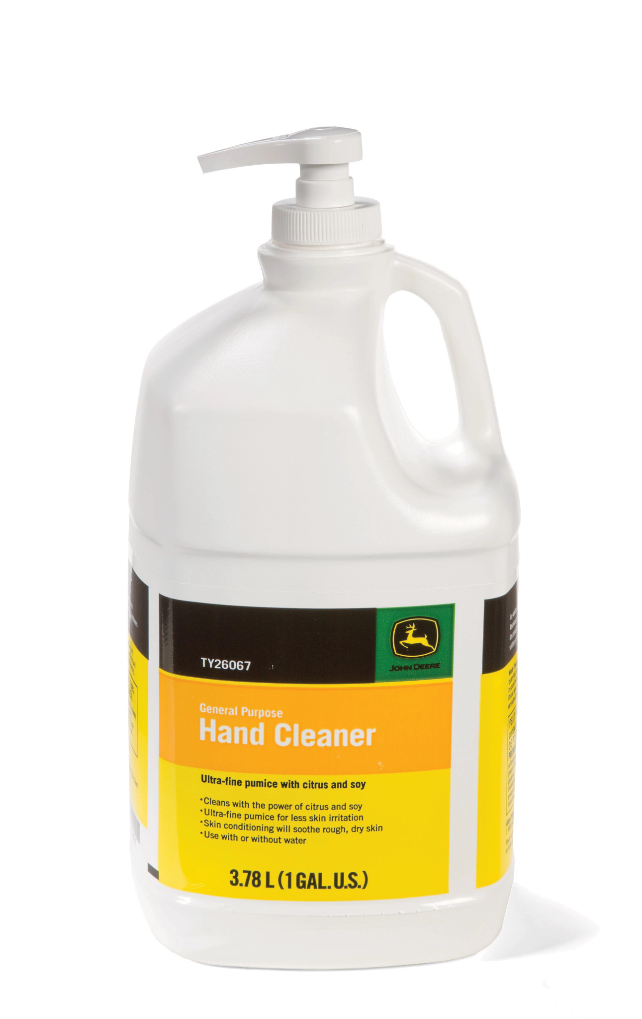 John Deere General Purpose Hand Cleaner with Ultra-Fine Pumice, 3.78 Liter (1 Gallon) - TY26067
