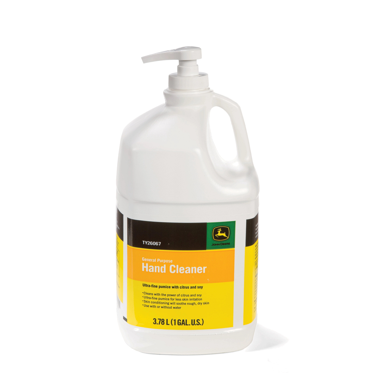 John Deere General Purpose Hand Cleaner with Ultra-Fine Pumice, 3.78 Liter (1 Gallon) - TY26067