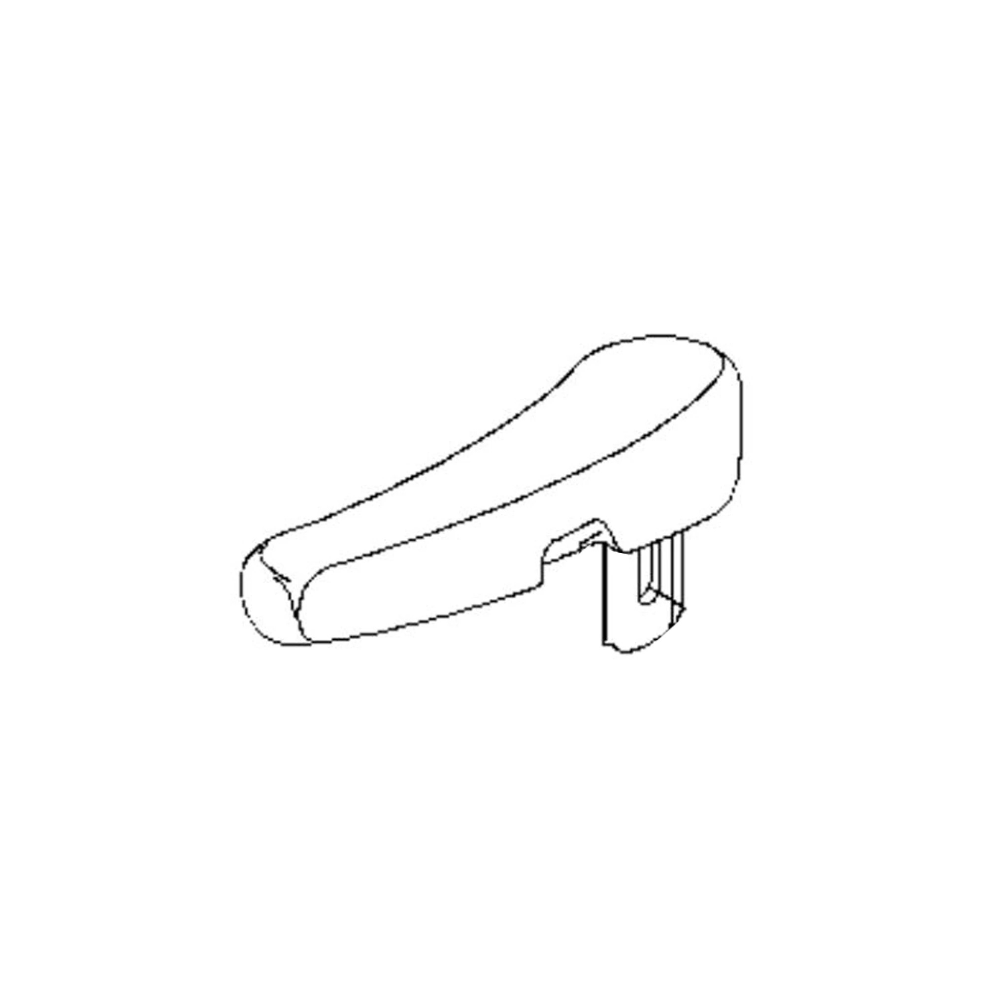 John Deere Left Side Seat Armrest - AL117354