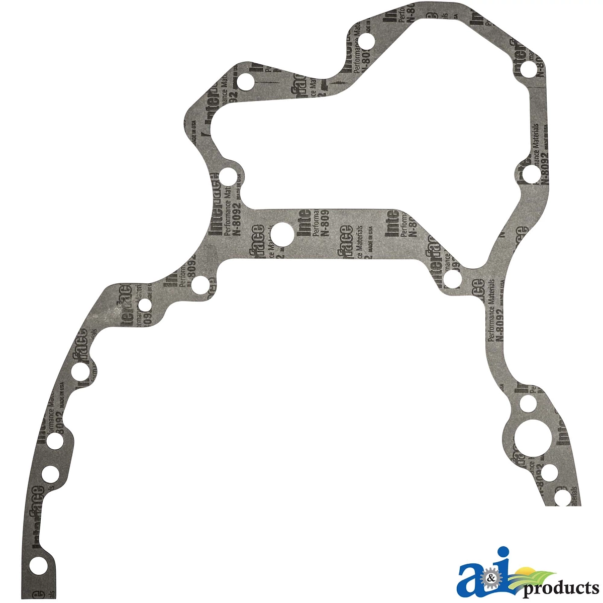 A&I Products Cylinder Block Front Plate Gasket - A-R90648