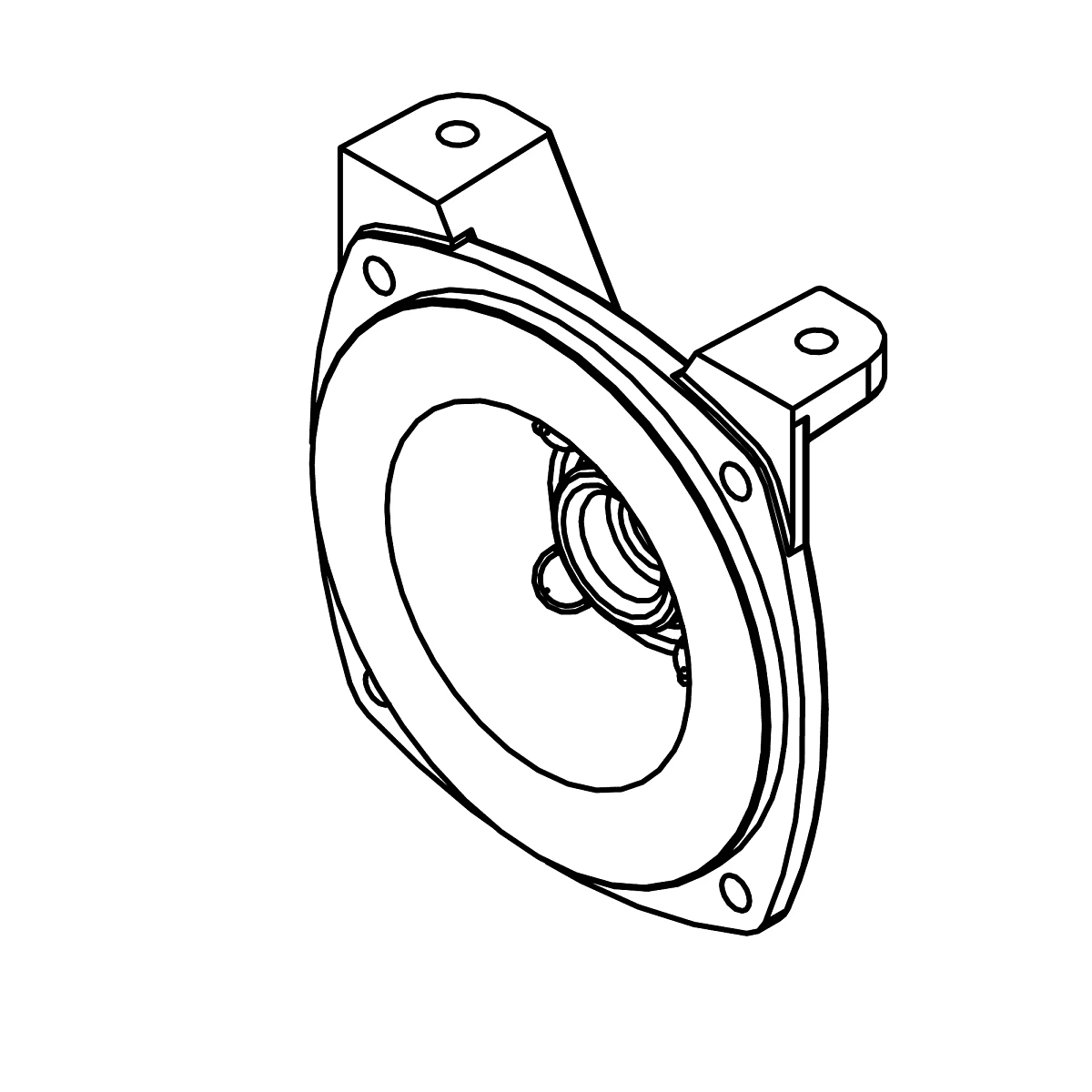 Housing, Mounting Flange, Pump Hypr