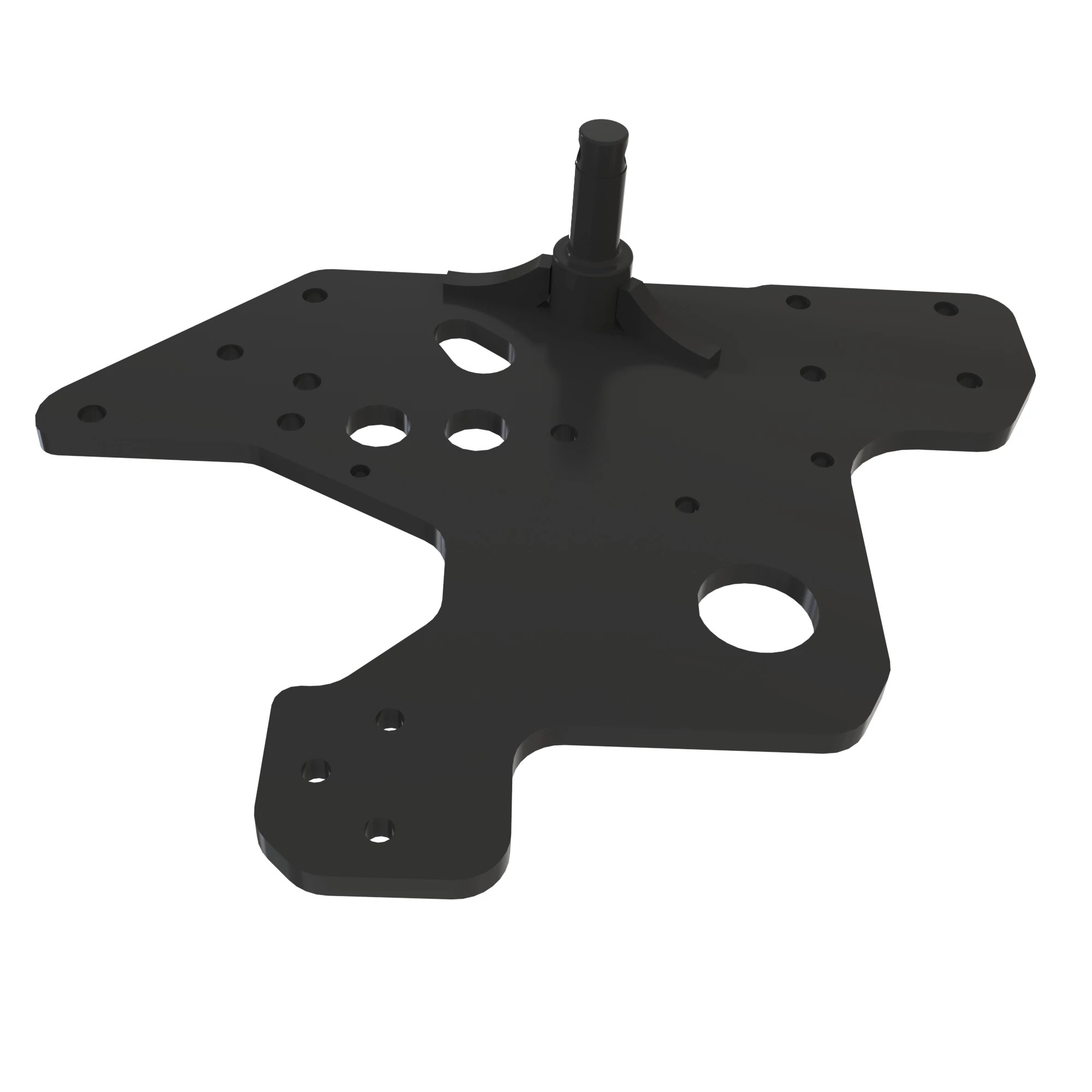 ⚙️ TA22706: Placa de enganche frontal de tres puntos John Deere 🚜