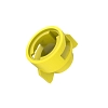 CAP, TEEJET FLAT GROOVE YELLOW
