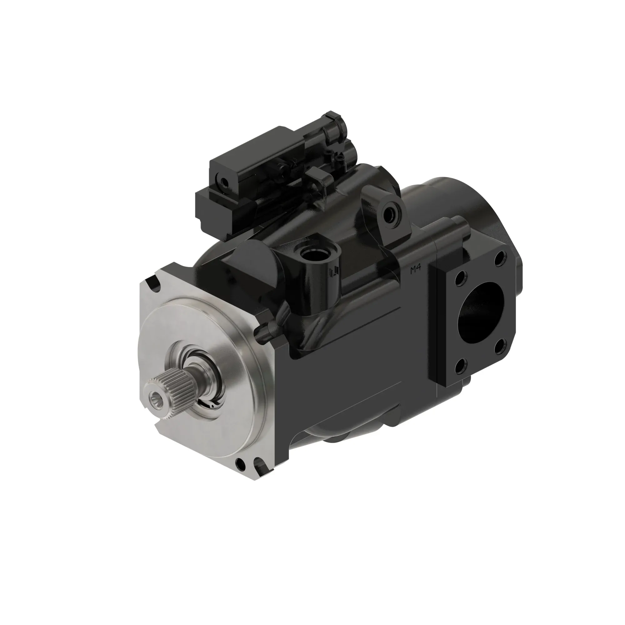 John Deere Hydraulic Pump with Auxiliary Mount - AT302661