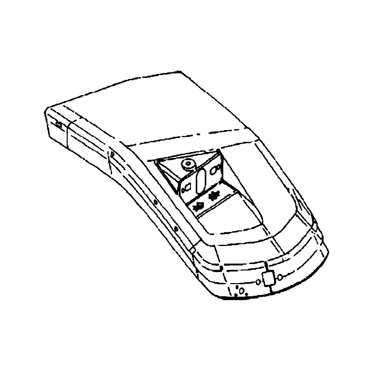 Extension, Fender Rear, RH