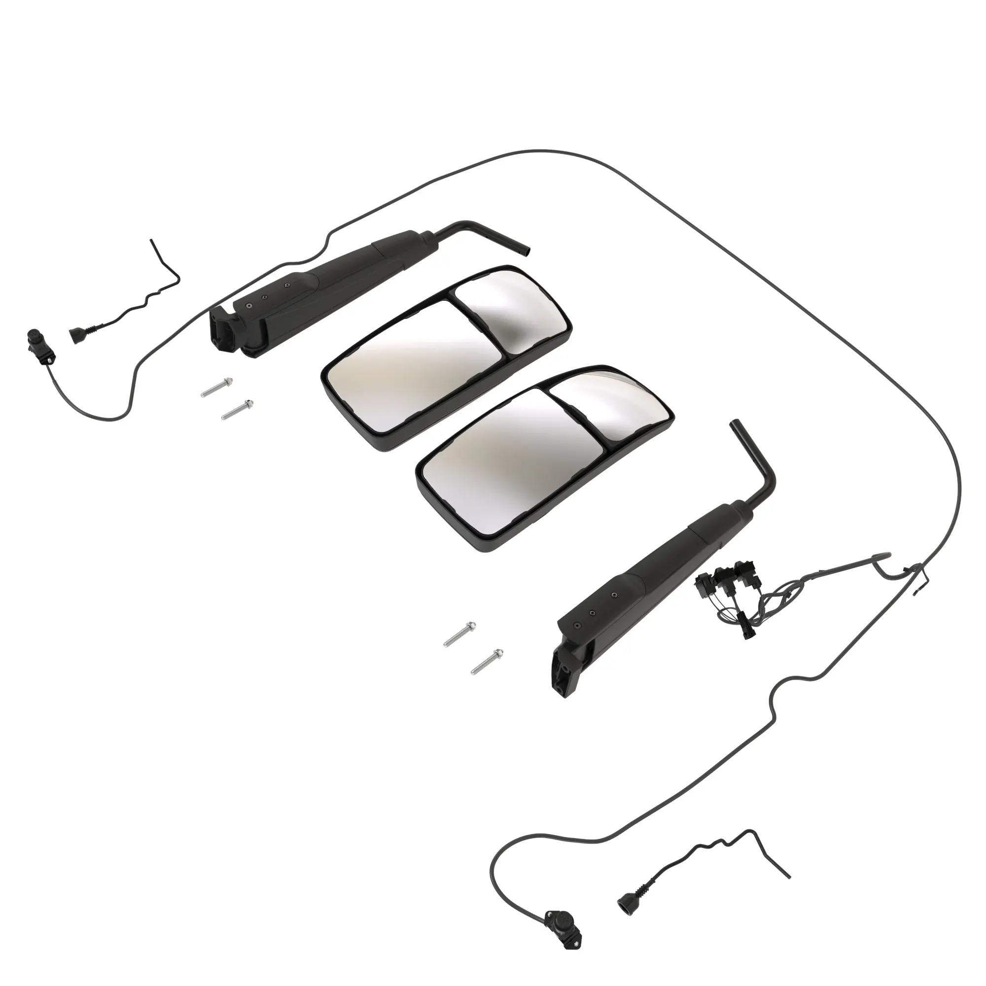 John Deere Exterior Rear View Mirror, Electrically Telescopic - BL16675