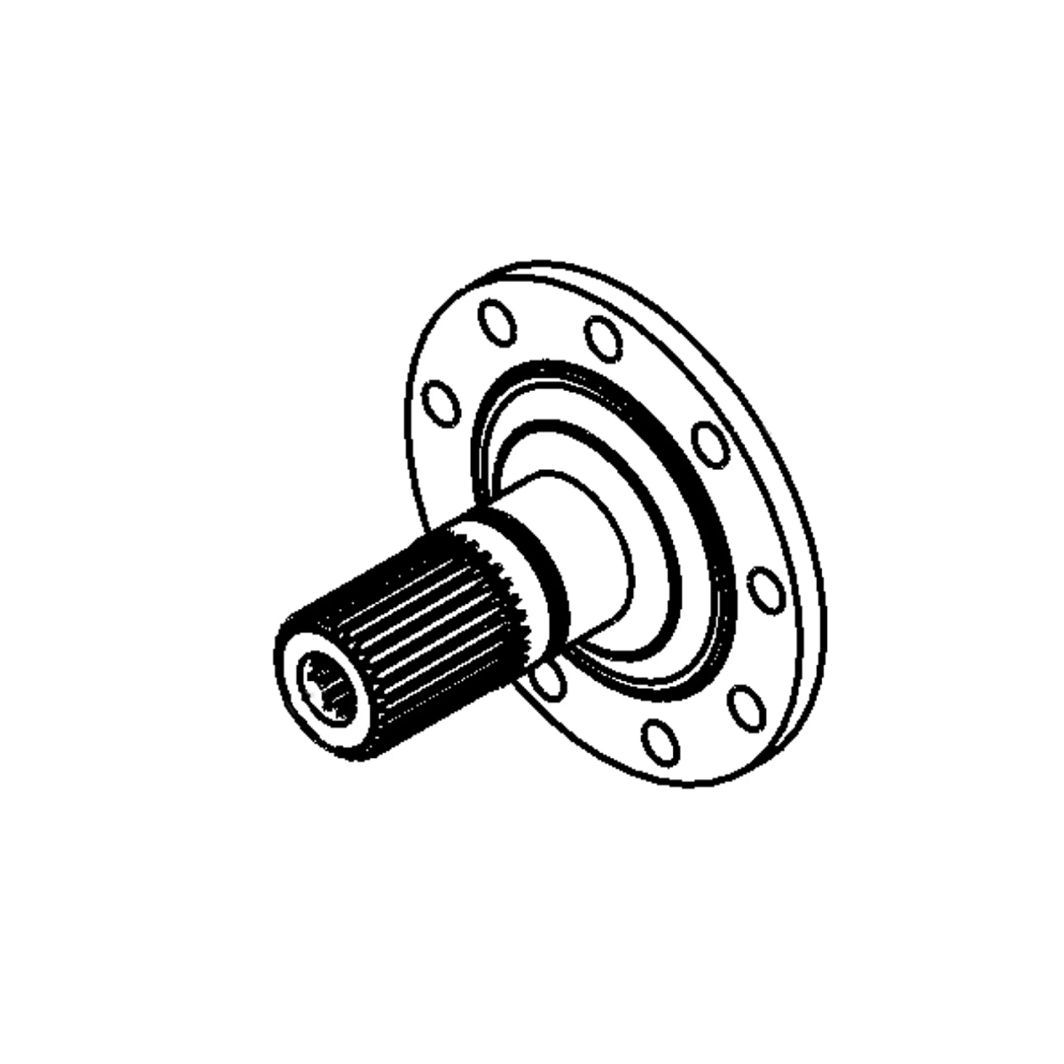 John Deere Input Hub Assembly - RE247676