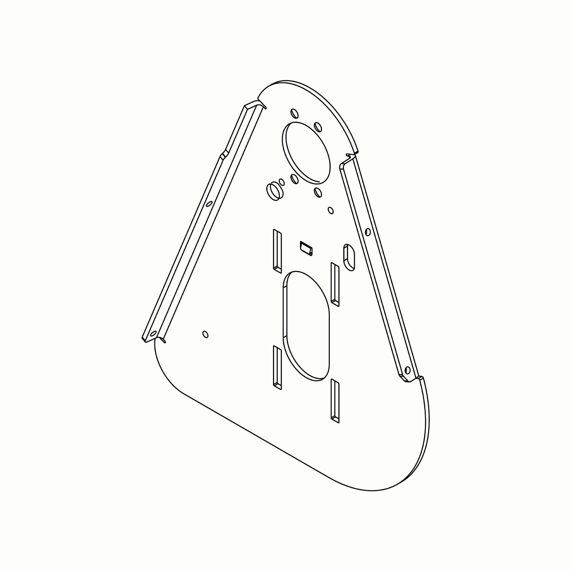 SUPPORT, DRIVE PLATE, LOW TROQUE DR