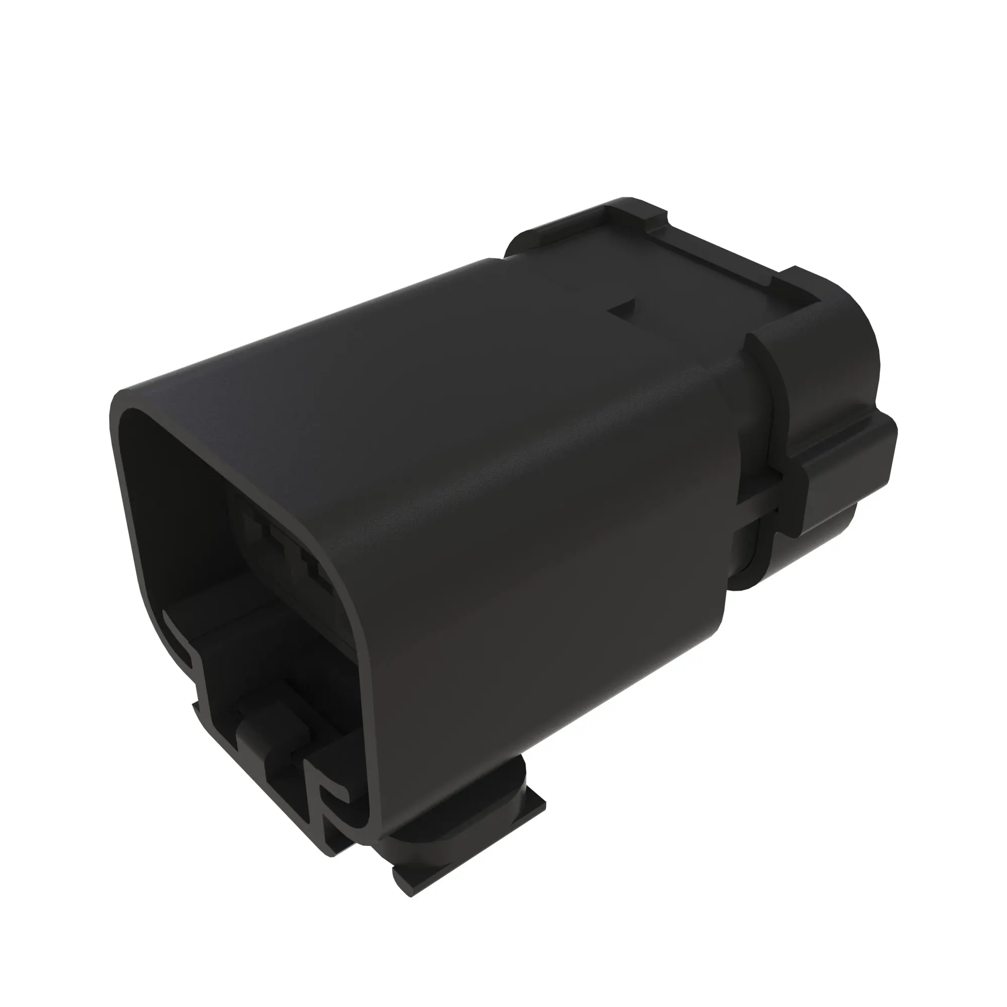 FCI APEX 2.8 6W FEM SLD BLK PLSTC