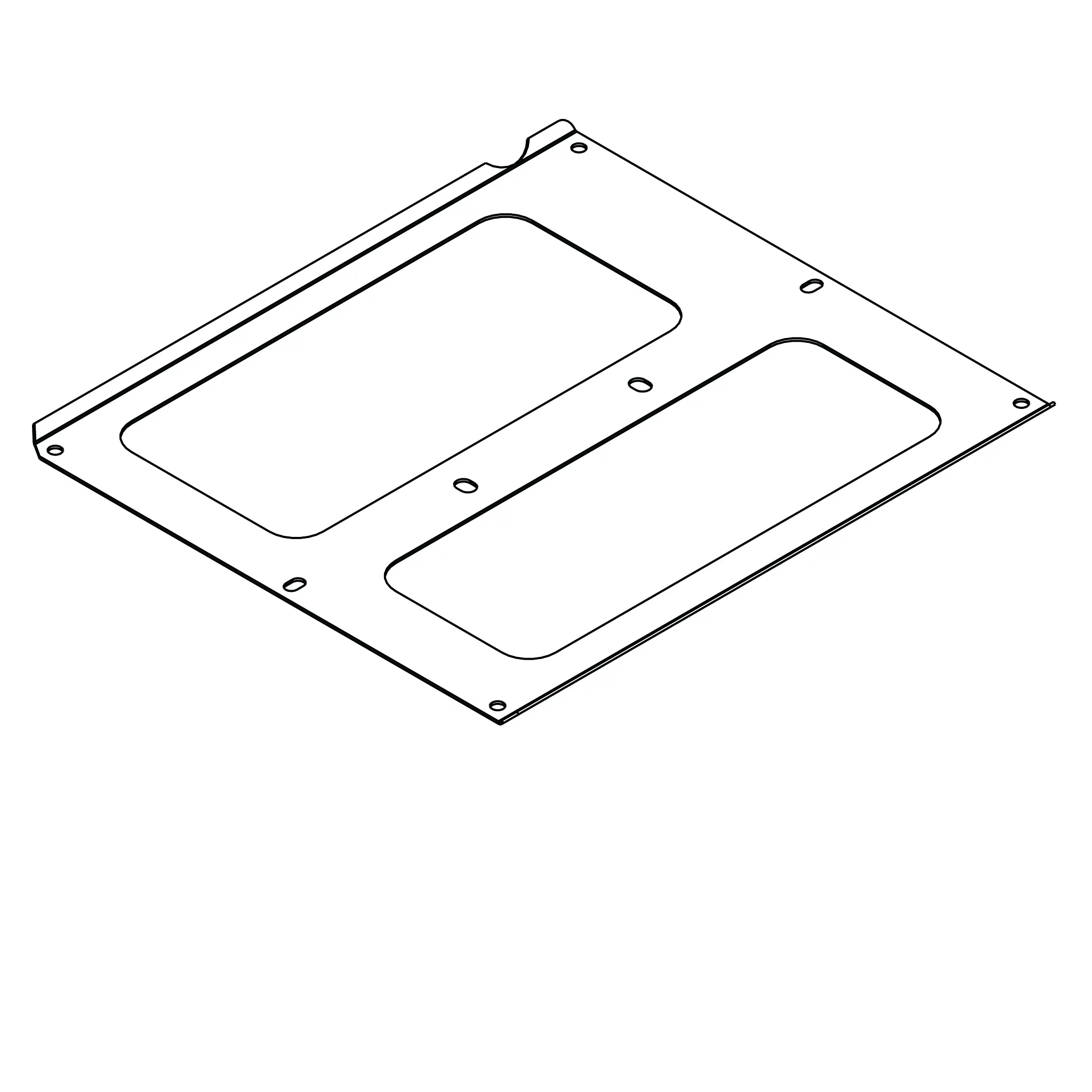John Deere Cover Assembly Bracket - AT427115