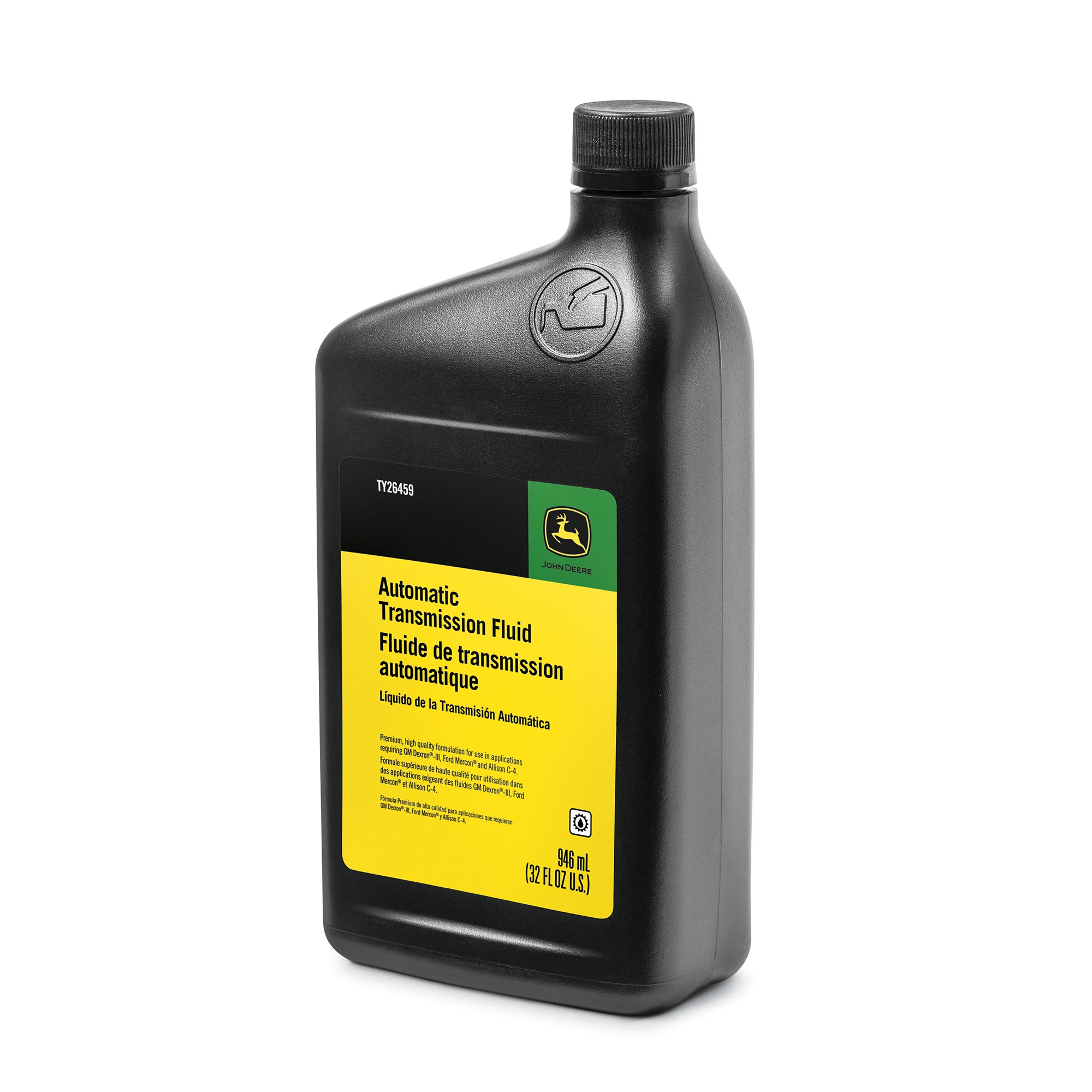John Deere Automatic Transmission Fluid (ATF), 946 ml (1 Quart) - TY26459
