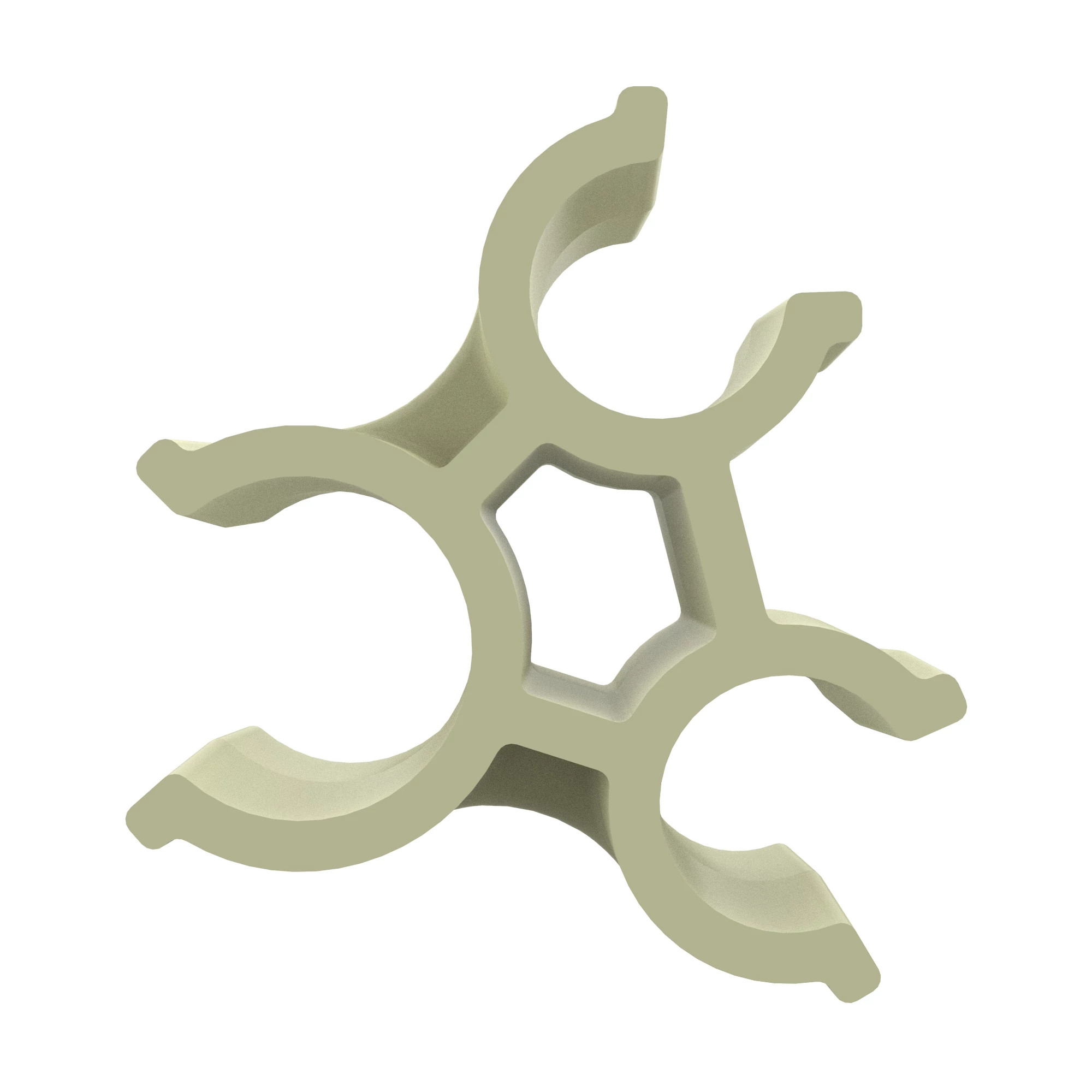 CLAMP,FUEL COOLER/AC LINES AT COOLR