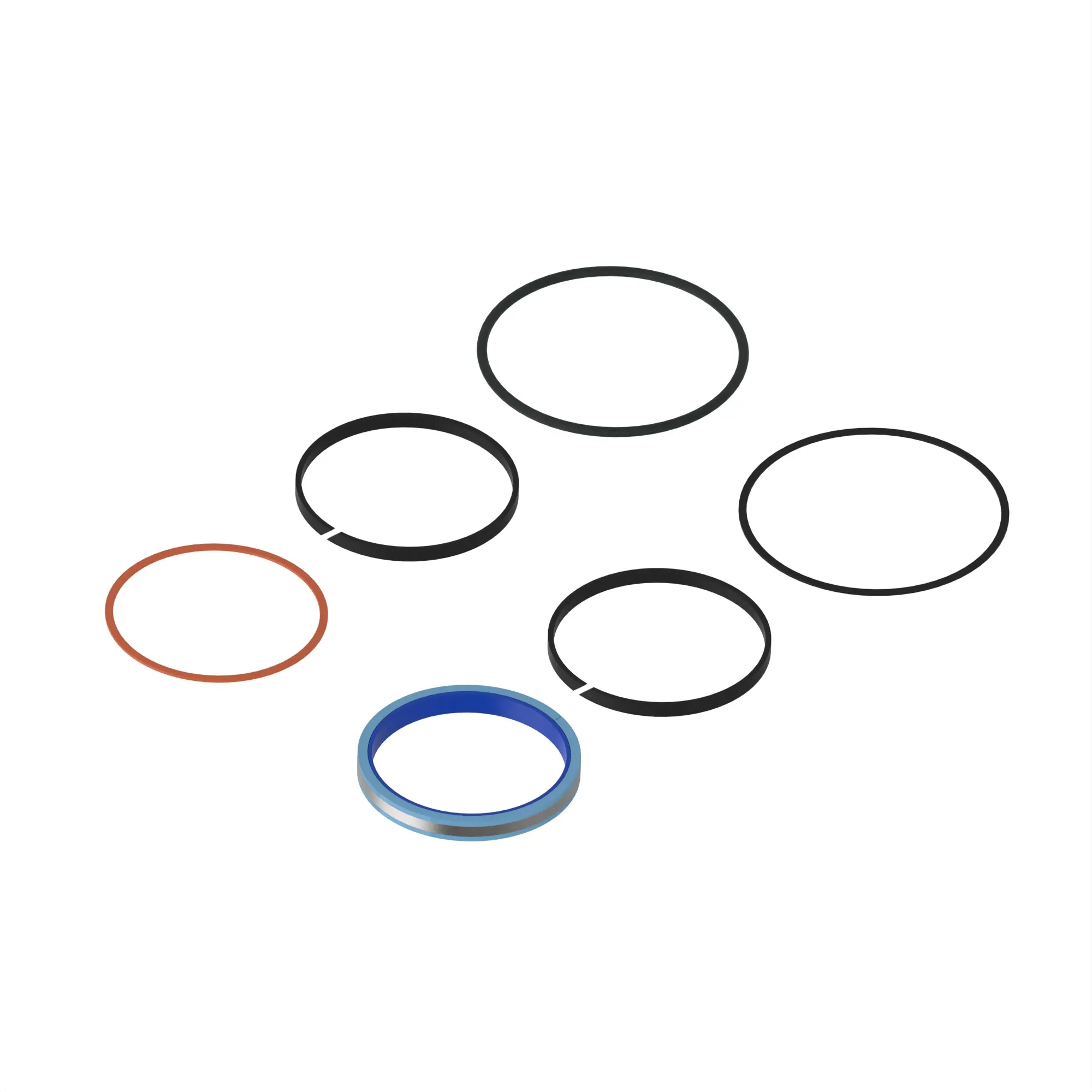 John Deere Hydraulic Cylinder Bore Seal Kit - AH163671