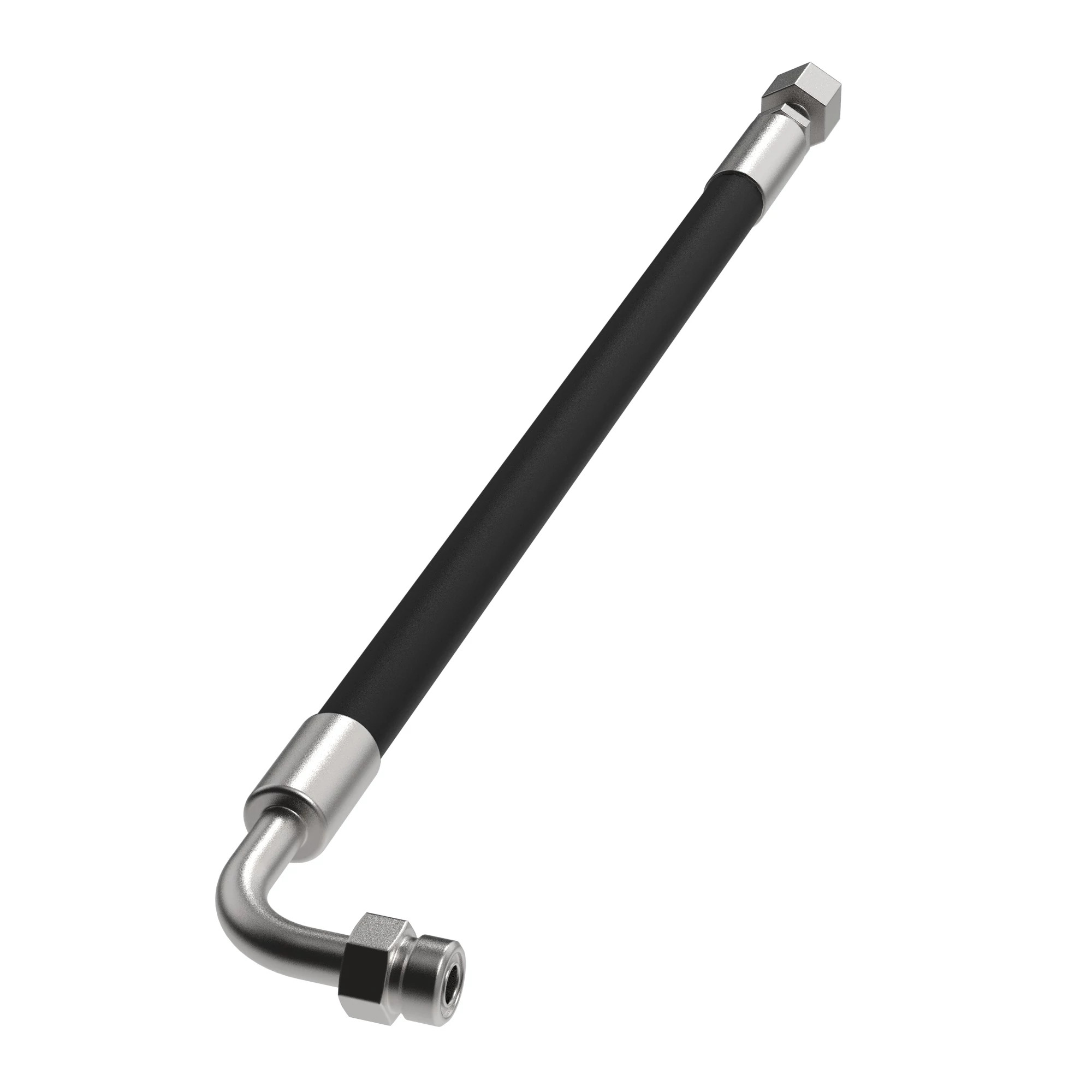 John Deere Steering Return Hydraulic Hose - SJ21369