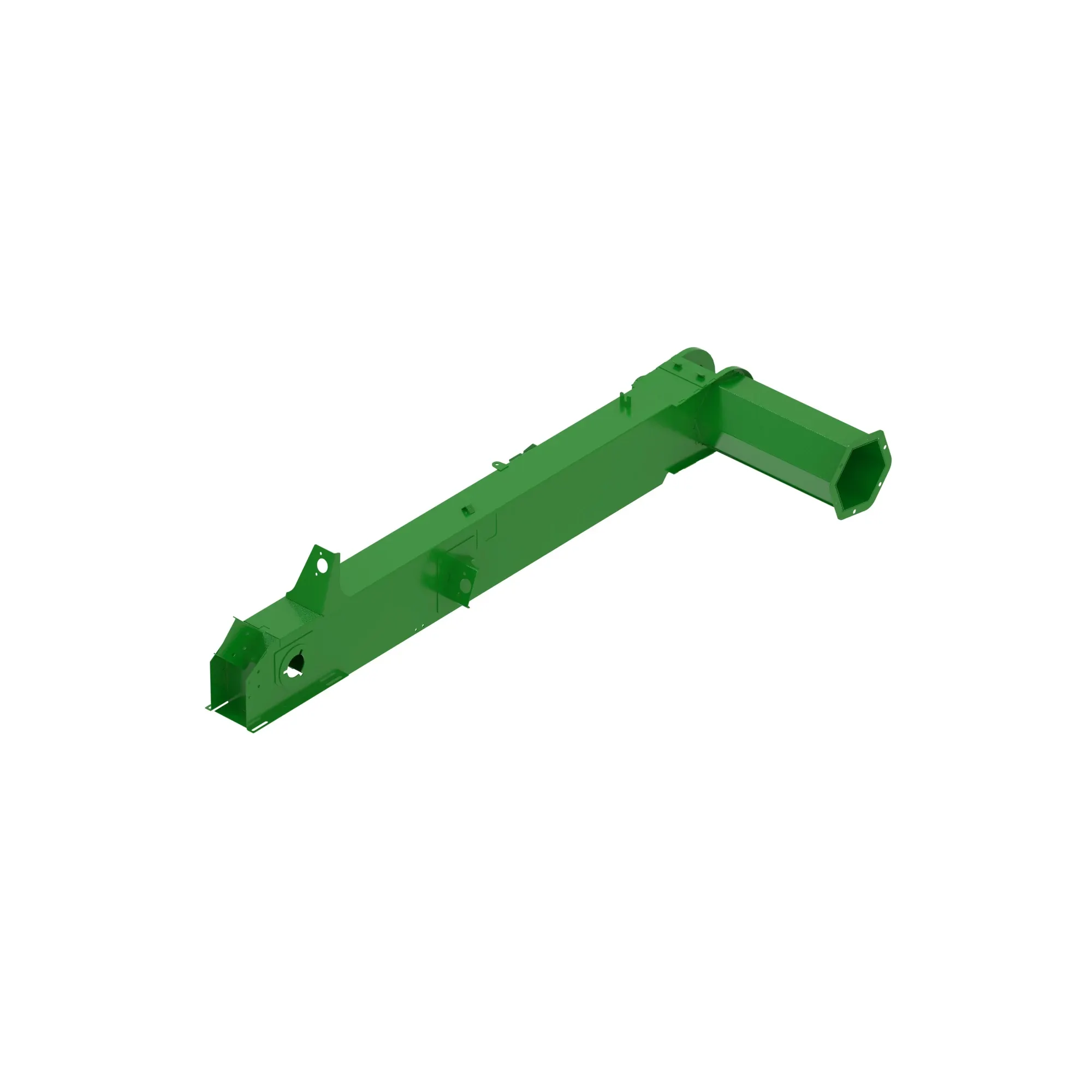 John Deere Tailings Elevator Weldment Housing - AXE80357