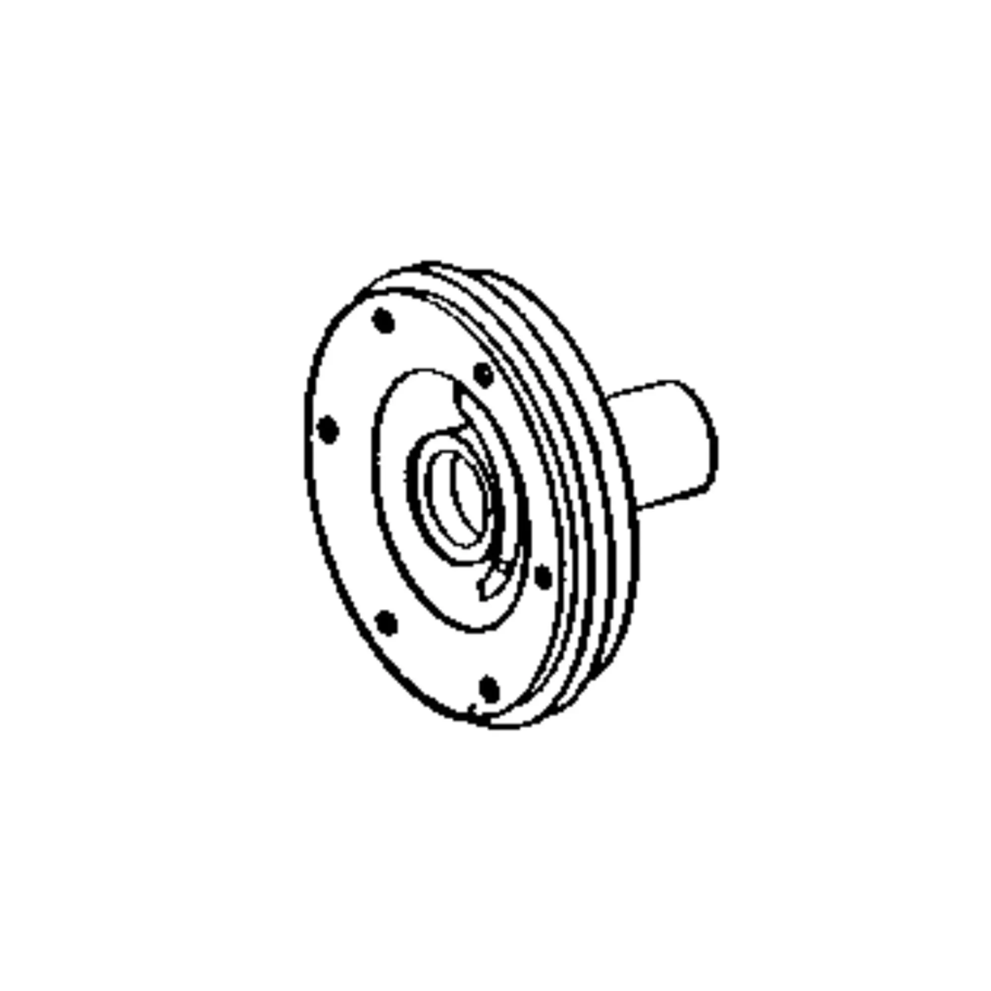 John Deere Clutch Oil Pump Housing - AR69615