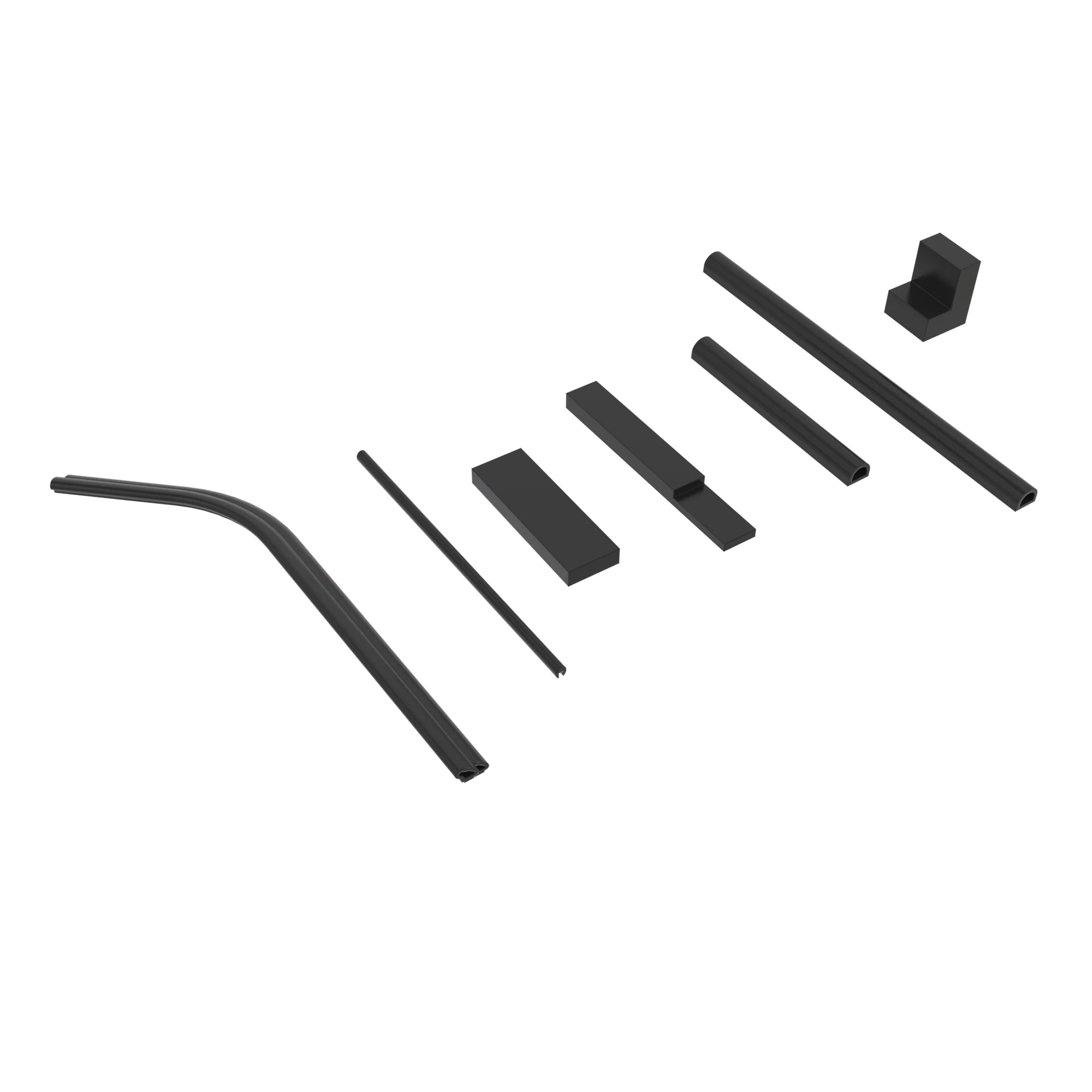 John Deere Poly Cab Door Seal Kit (2-Pass MDUV) - BUC10253