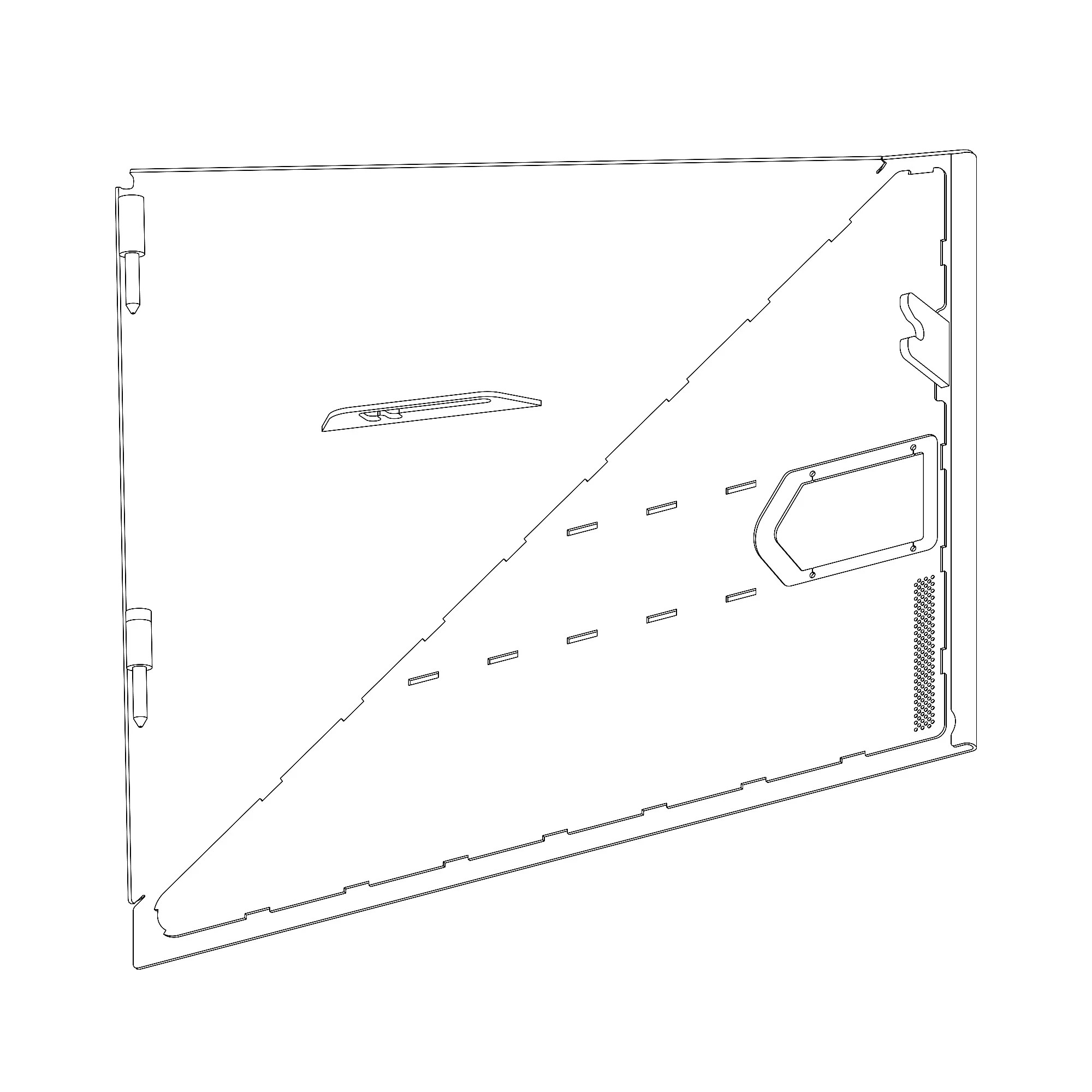 LH REAR SRVCE DR PURCH LS TOP