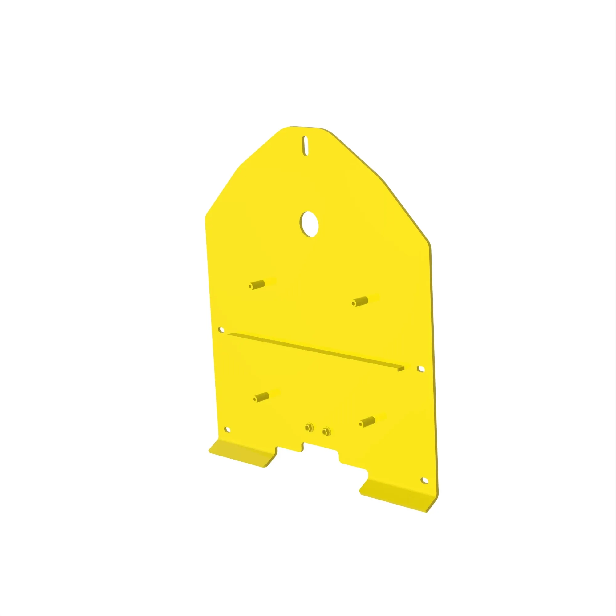 BOTTOM GUARD, LOADER FRAME 544J