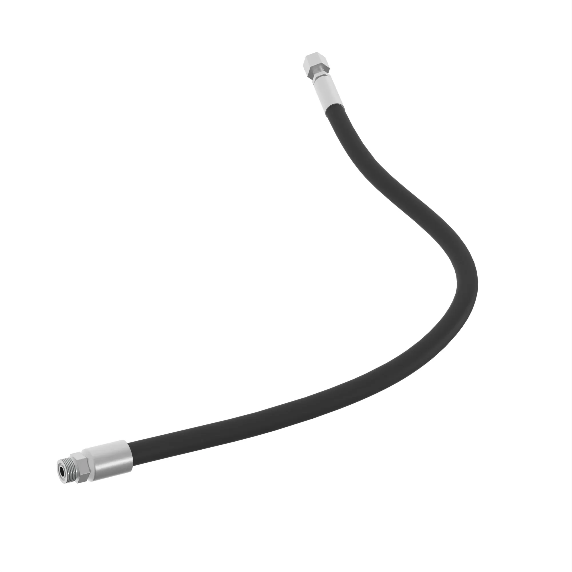 John Deere Right Side Steering Valve Hydraulic Hose - SJ16864