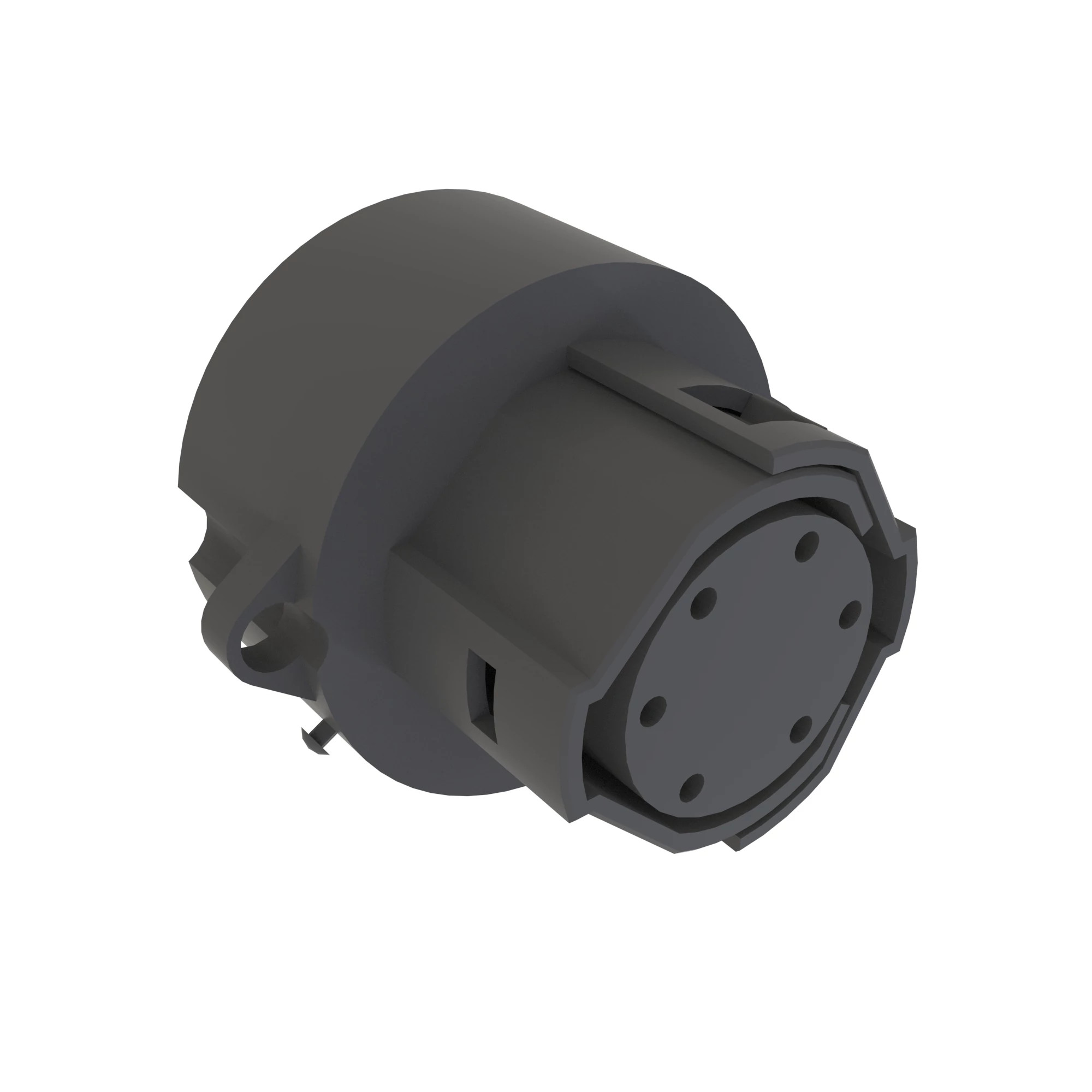 CONN AMPHENOL ECOMATE 7W FS BLK PLS
