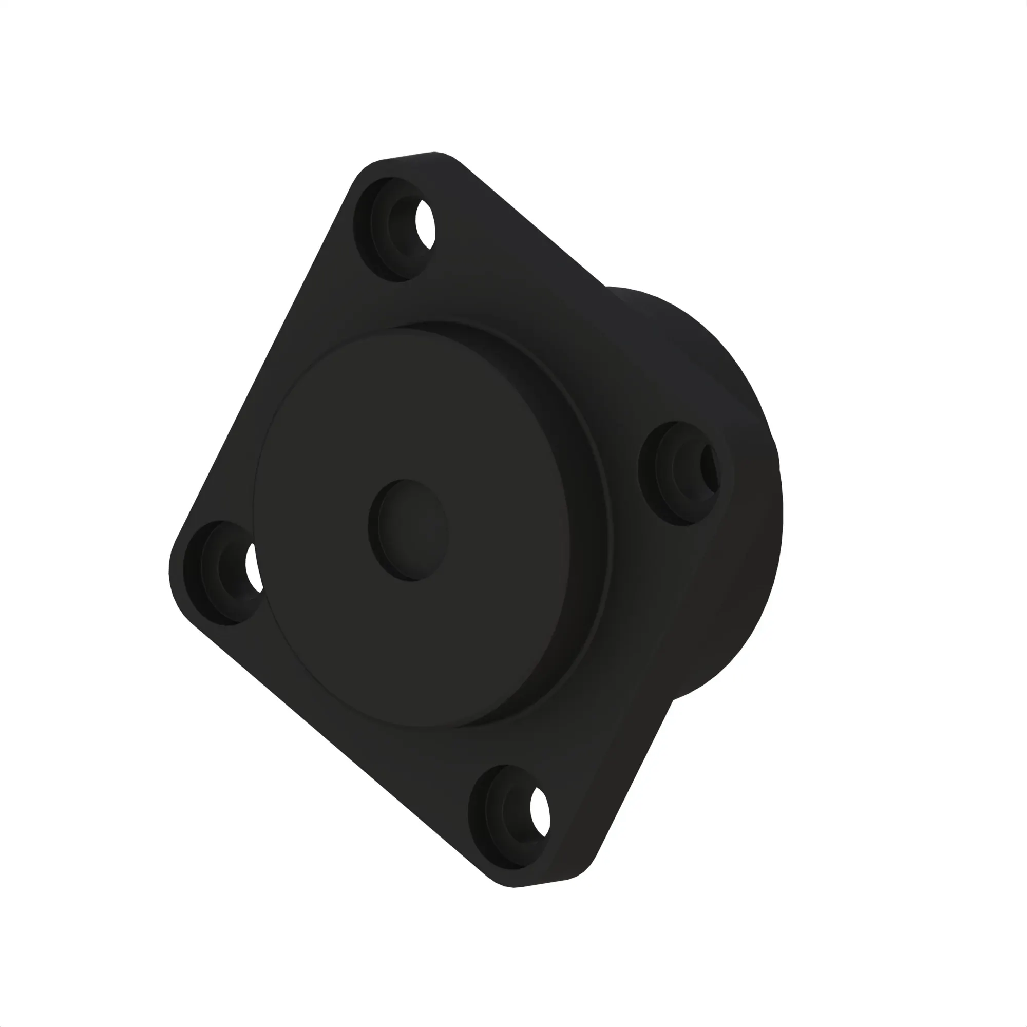 FLANGE, BLIND BLACK