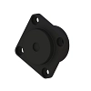 FLANGE, BLIND BLACK