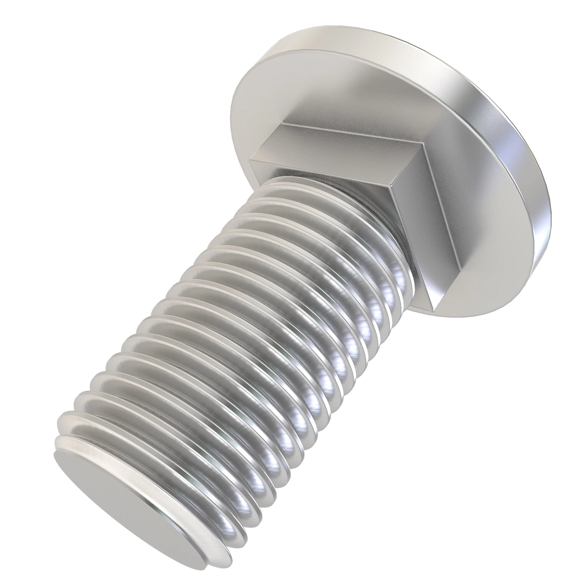Bolt, Rd HD Sq Short Neck, Metric