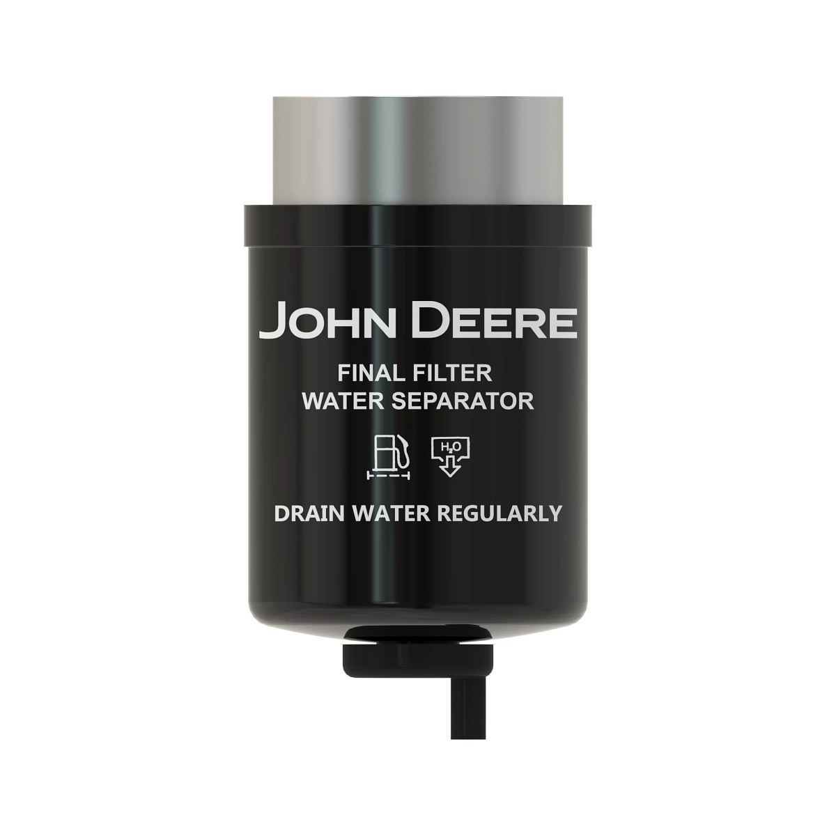 John Deere Fuel Filter with Drain Valve - RE62418