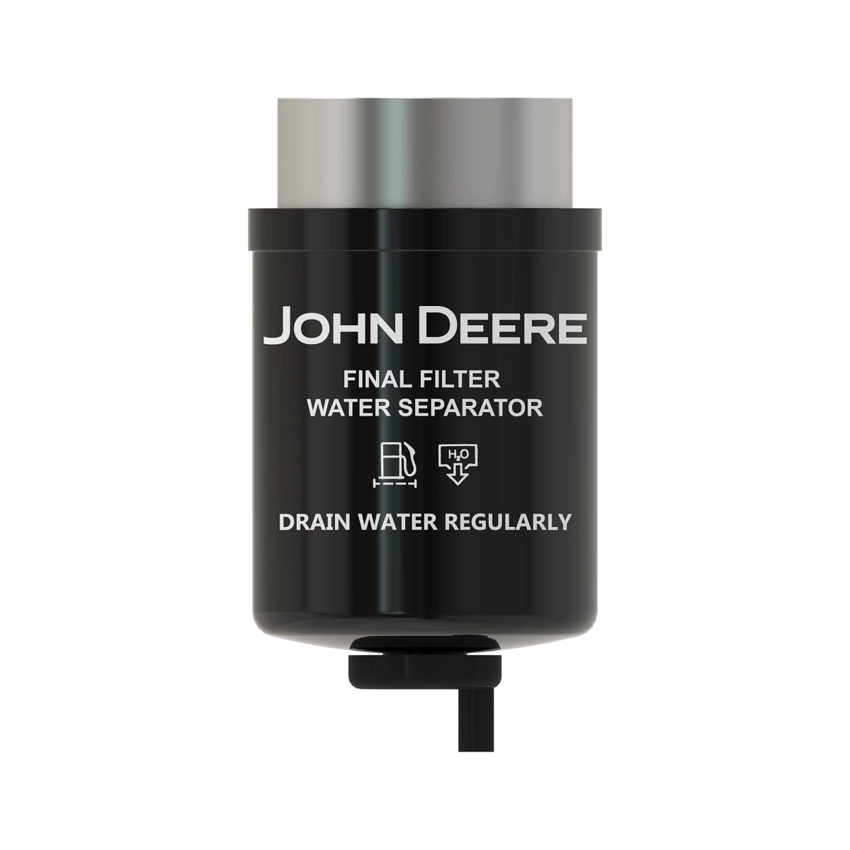 John Deere Fuel Filter with Drain Valve - RE62418