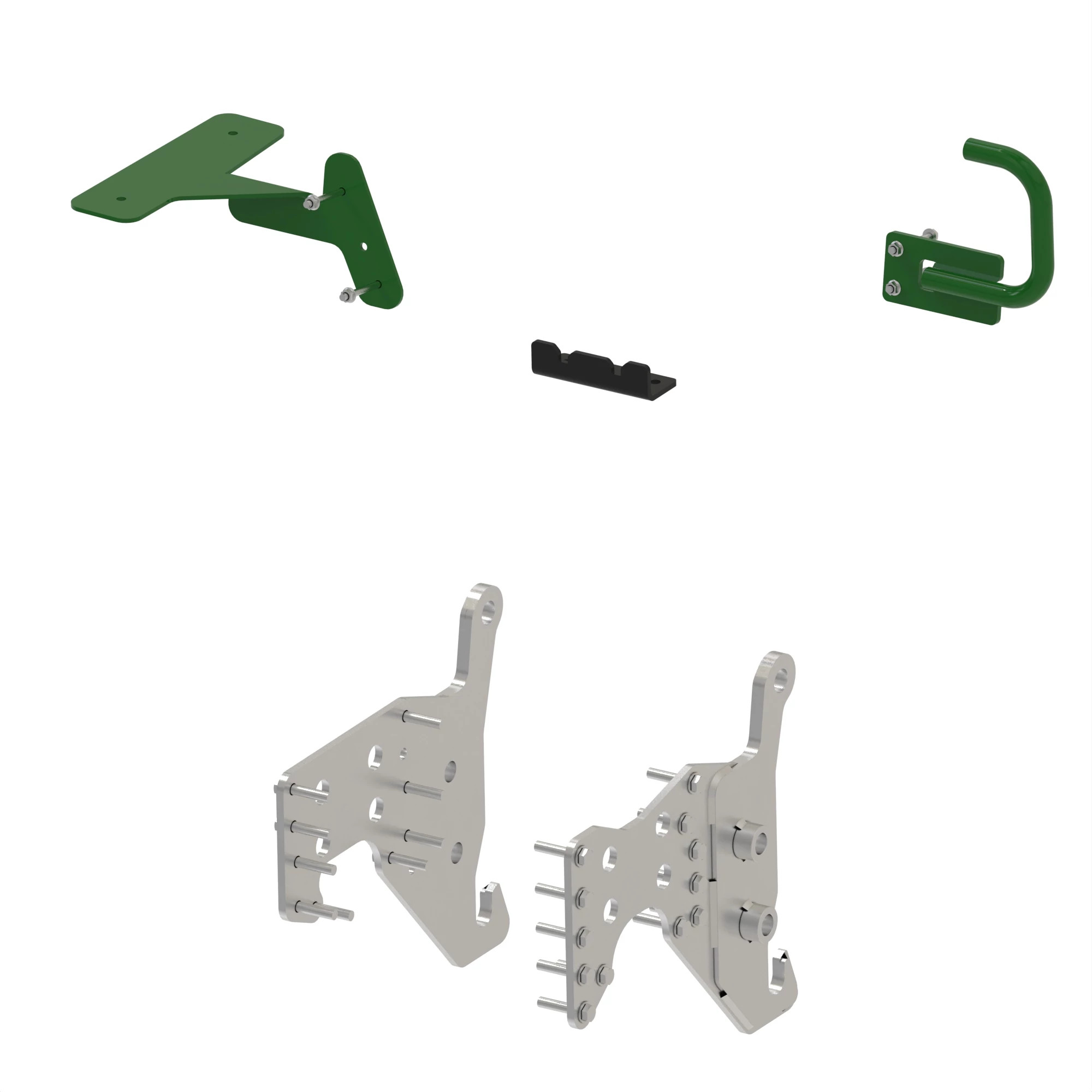 パーツ L4B BXX11358: 260B Backhoe Subframe Mounting Attachment | Shop.Deere.com