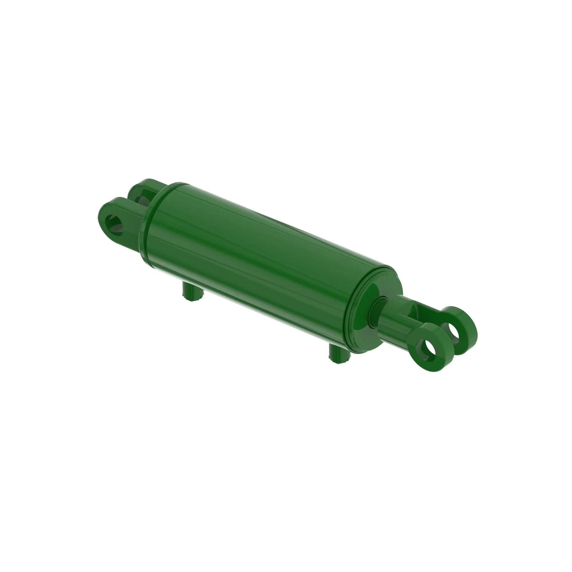 HYDRAULIC CYLINDER, GREEN/LABEL